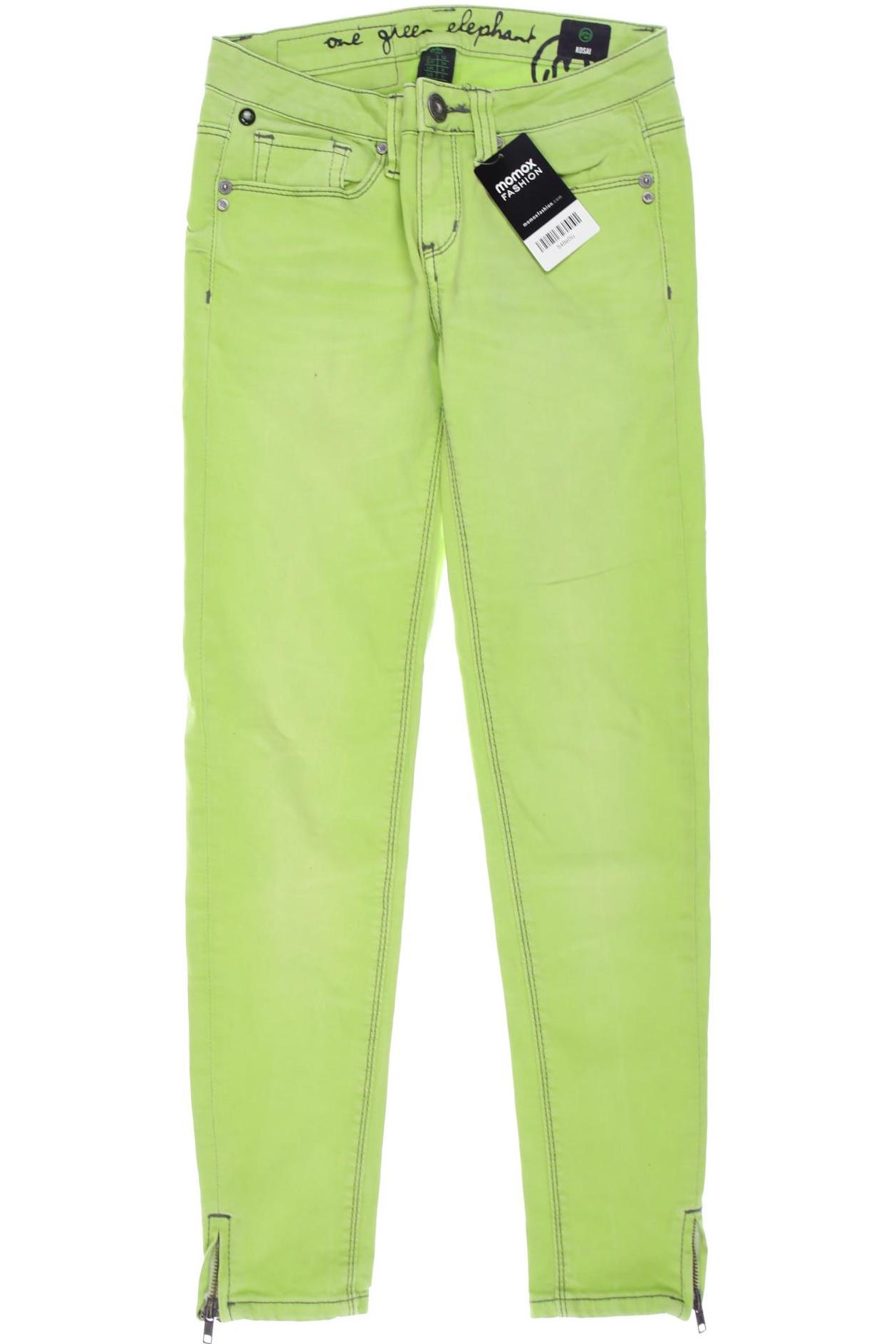 

One Green Elephant Damen Jeans, hellgrün