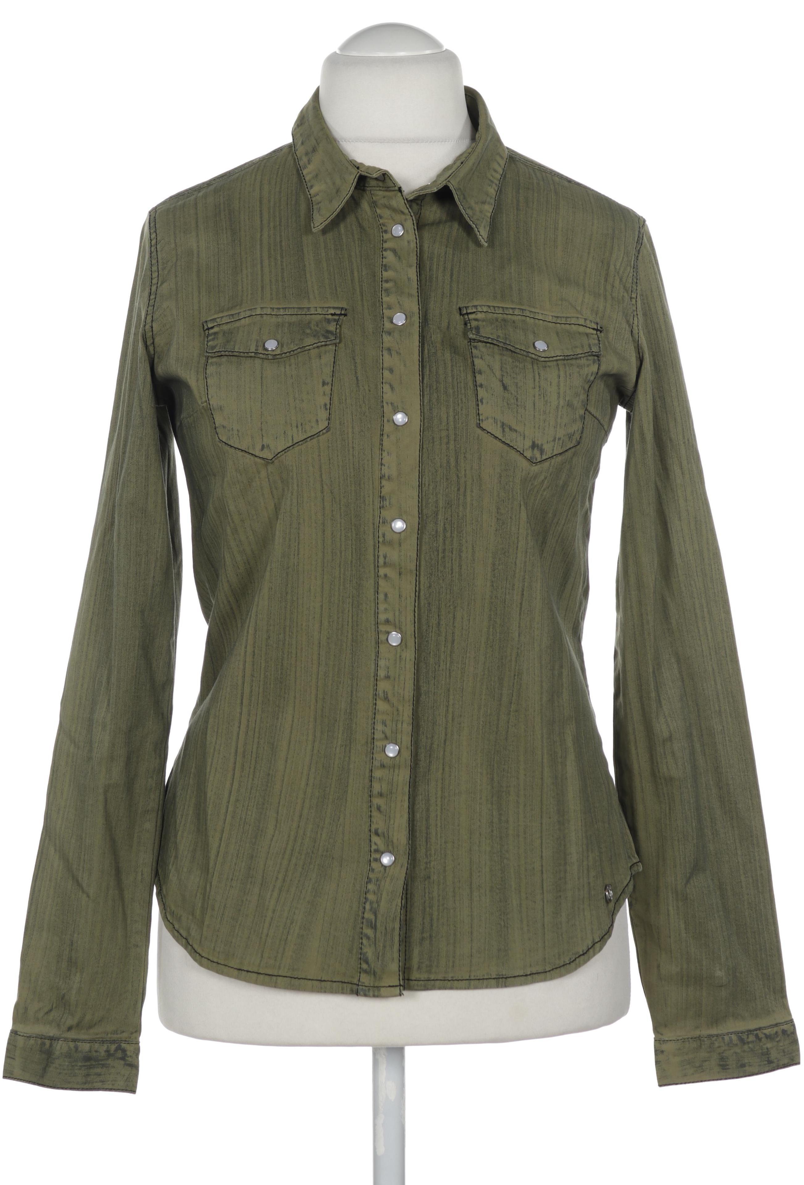 Thumbnail - One Green Elephant Damen Bluse, grün, Gr. 44