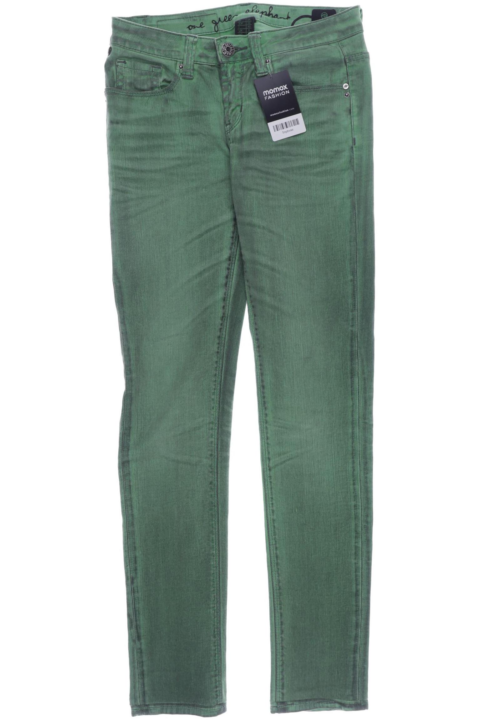 

One Green Elephant Damen Jeans, grün