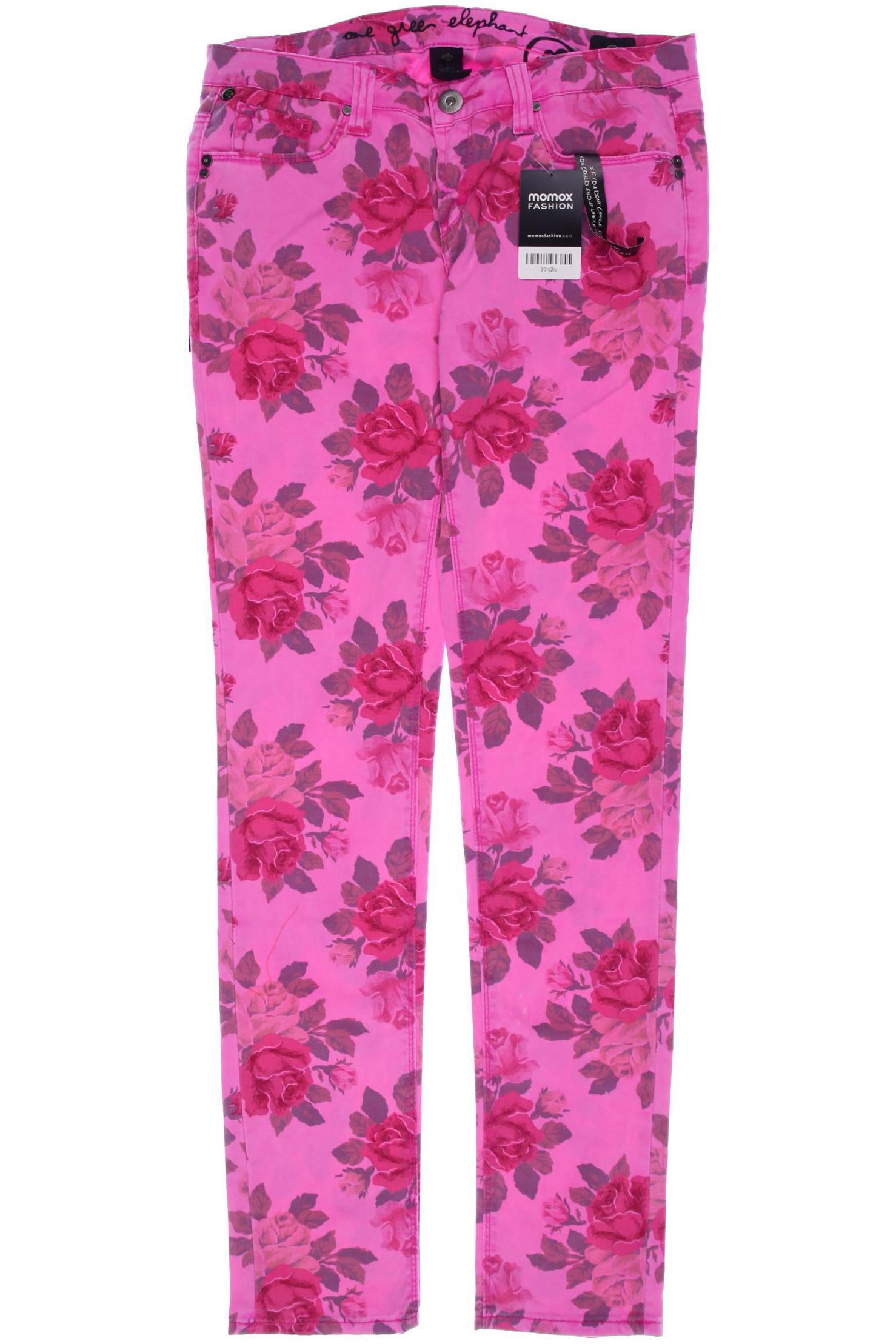 

One Green Elephant Damen Jeans, pink
