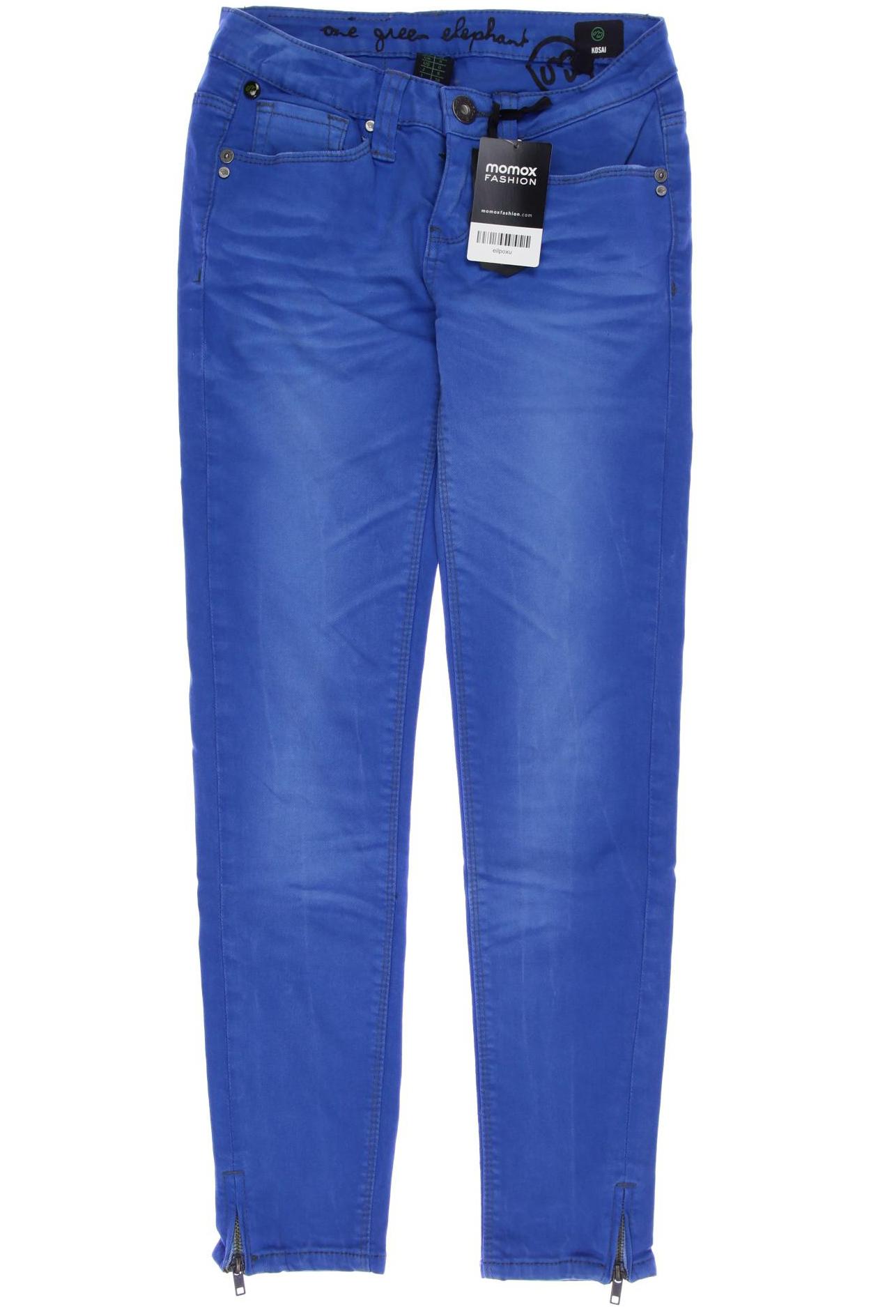 

One Green Elephant Damen Jeans, blau, Gr. 32