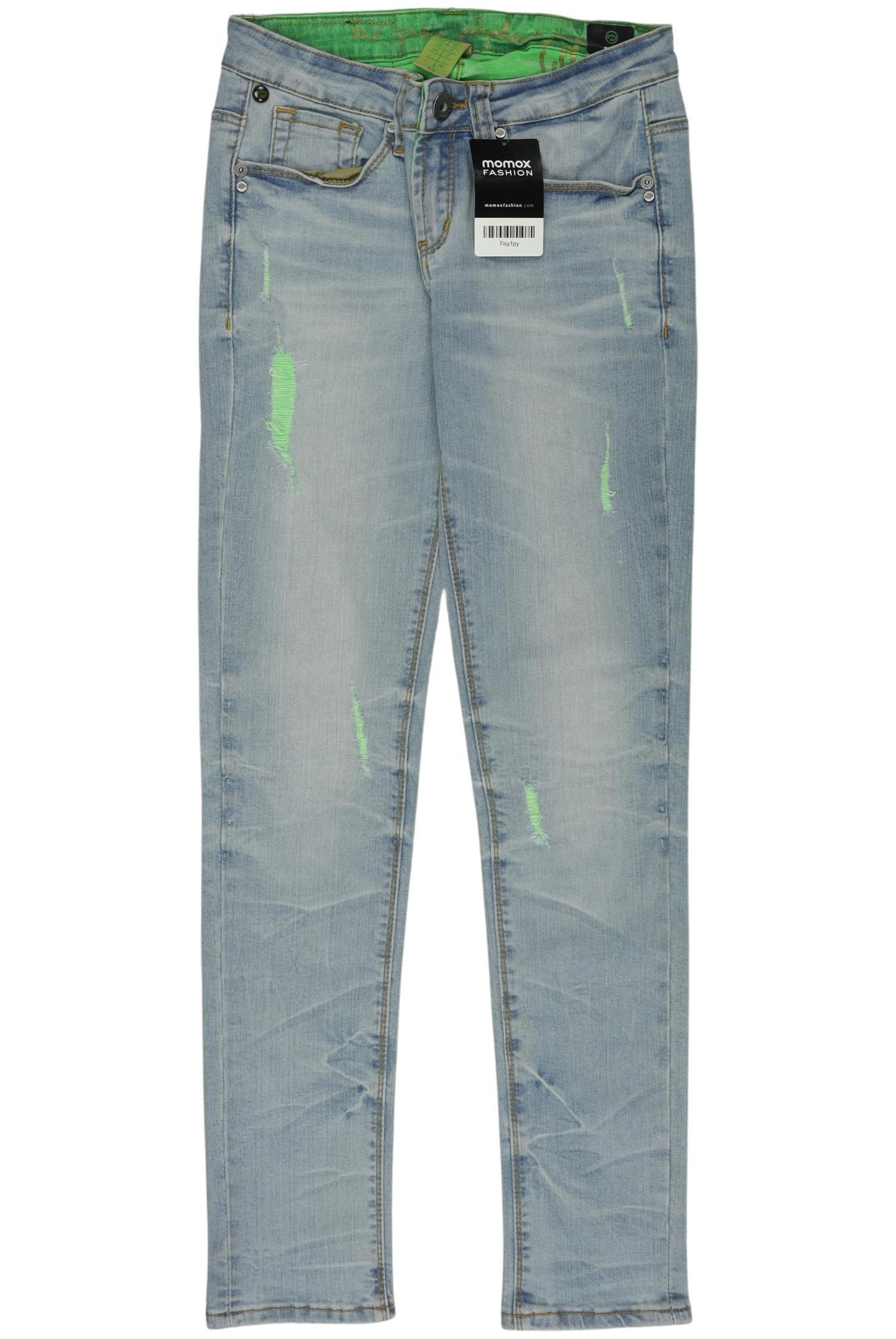 

One Green Elephant Damen Jeans, neon, Gr. 34