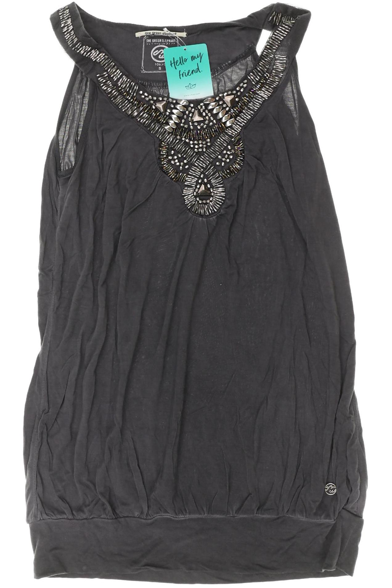 

One Green Elephant Damen Top, grau, Gr. 36
