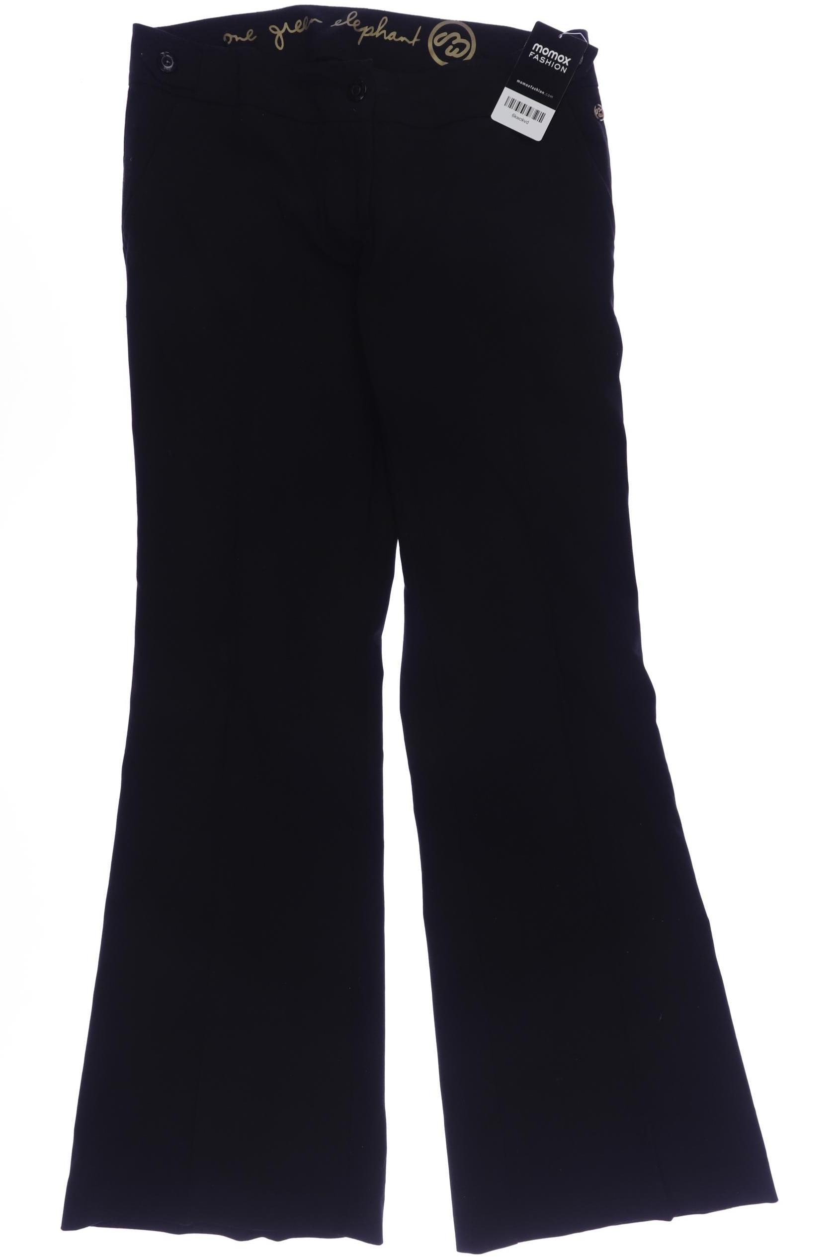 

One Green Elephant Damen Stoffhose, schwarz, Gr. 0