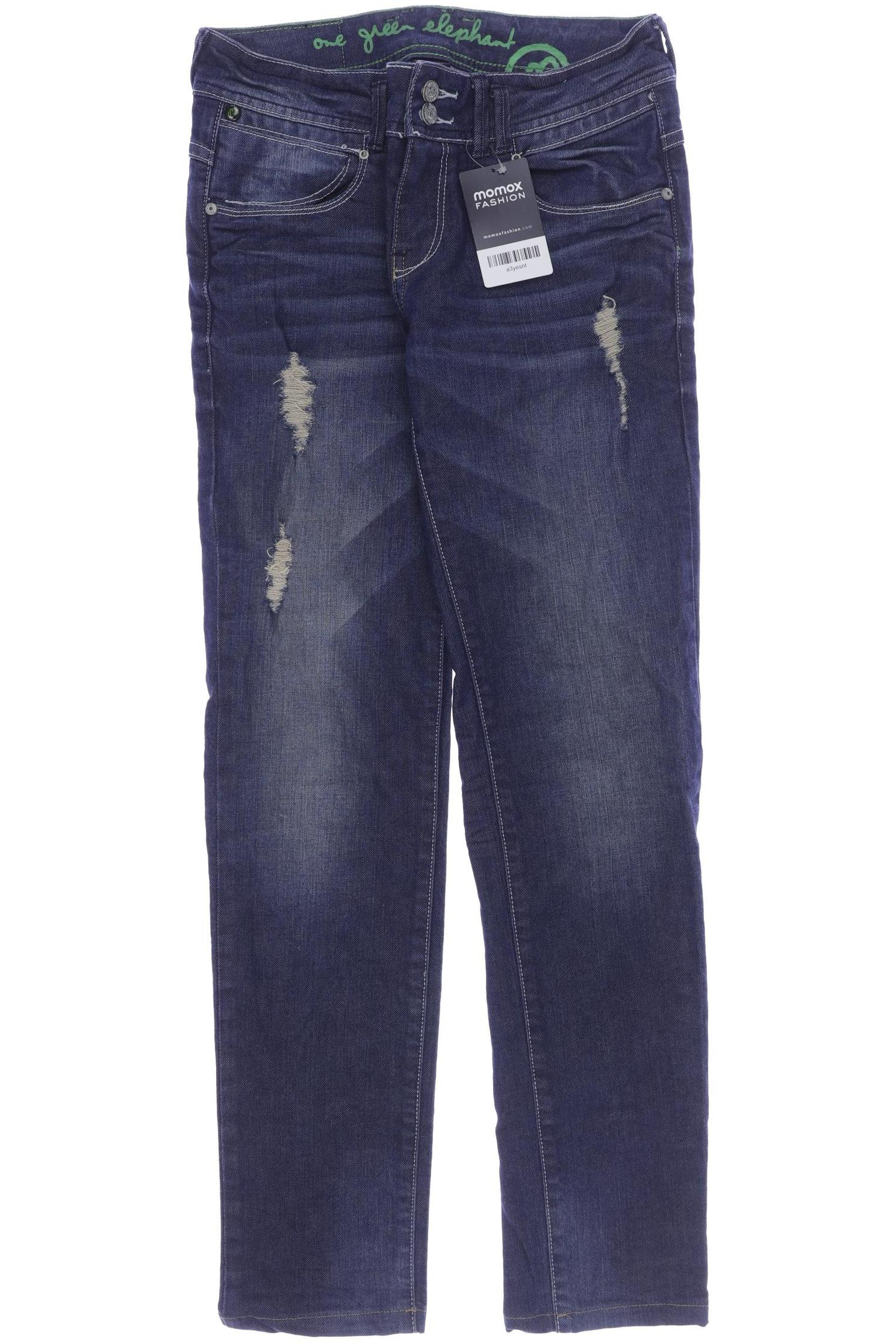 

One Green Elephant Damen Jeans, blau