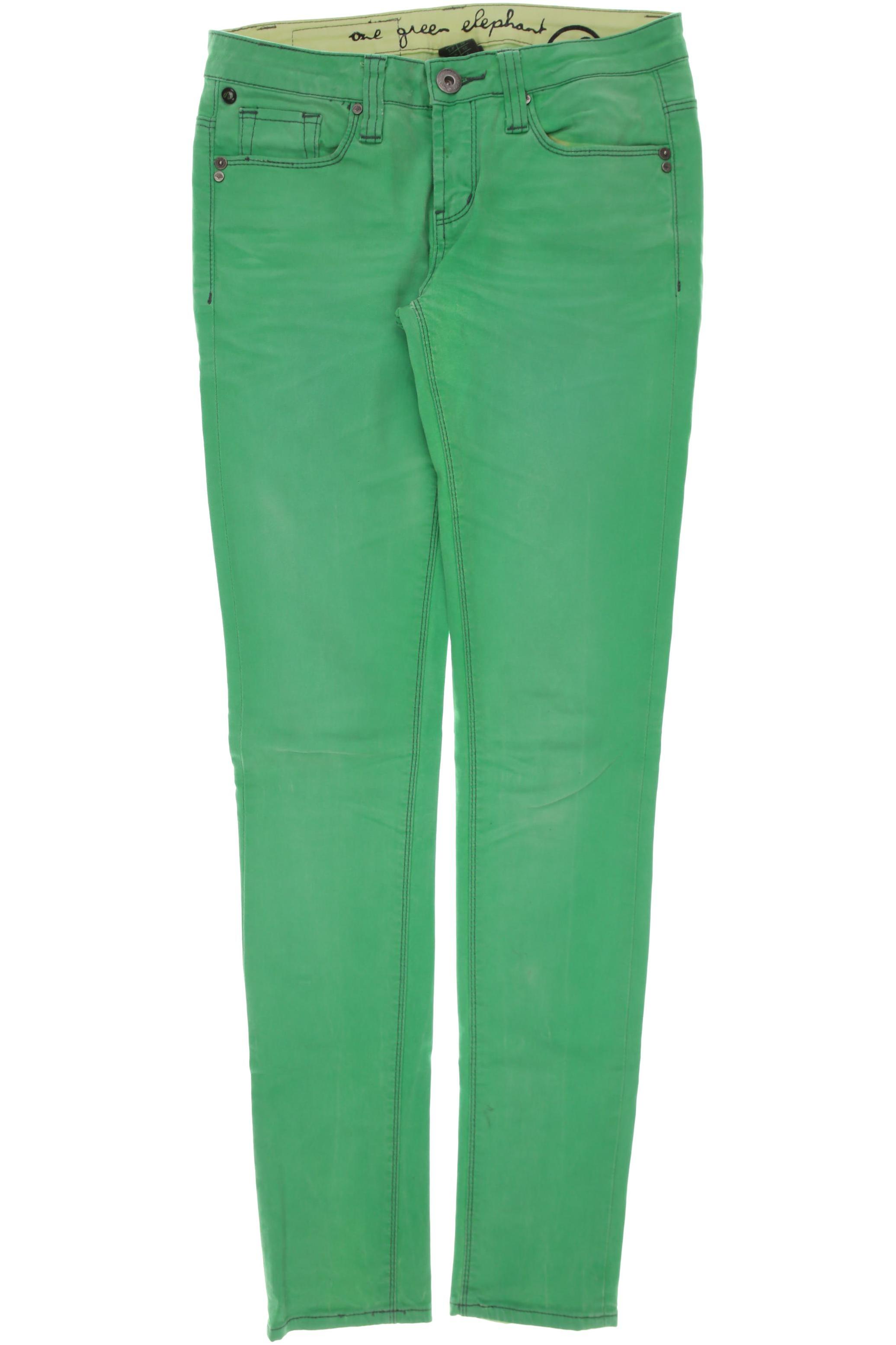 

One Green Elephant Damen Jeans, grün, Gr. 36