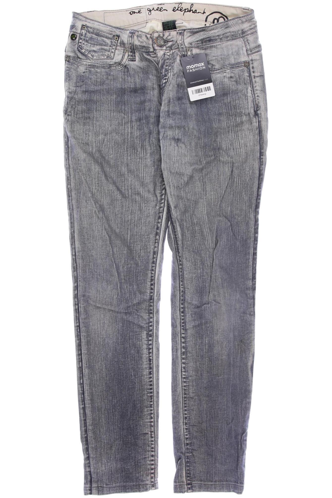 

One Green Elephant Damen Jeans, grau