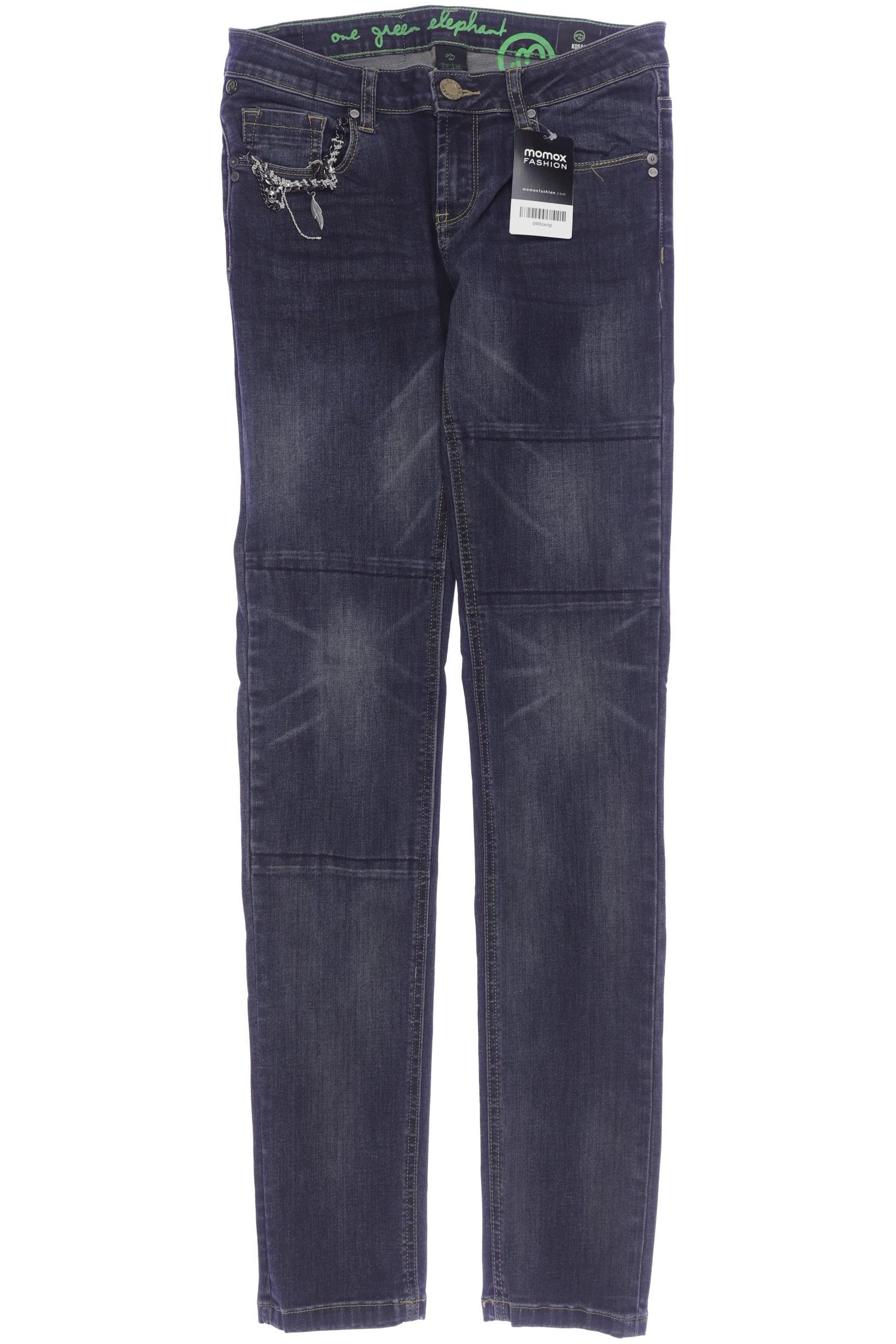 

One Green Elephant Damen Jeans, marineblau, Gr. 36