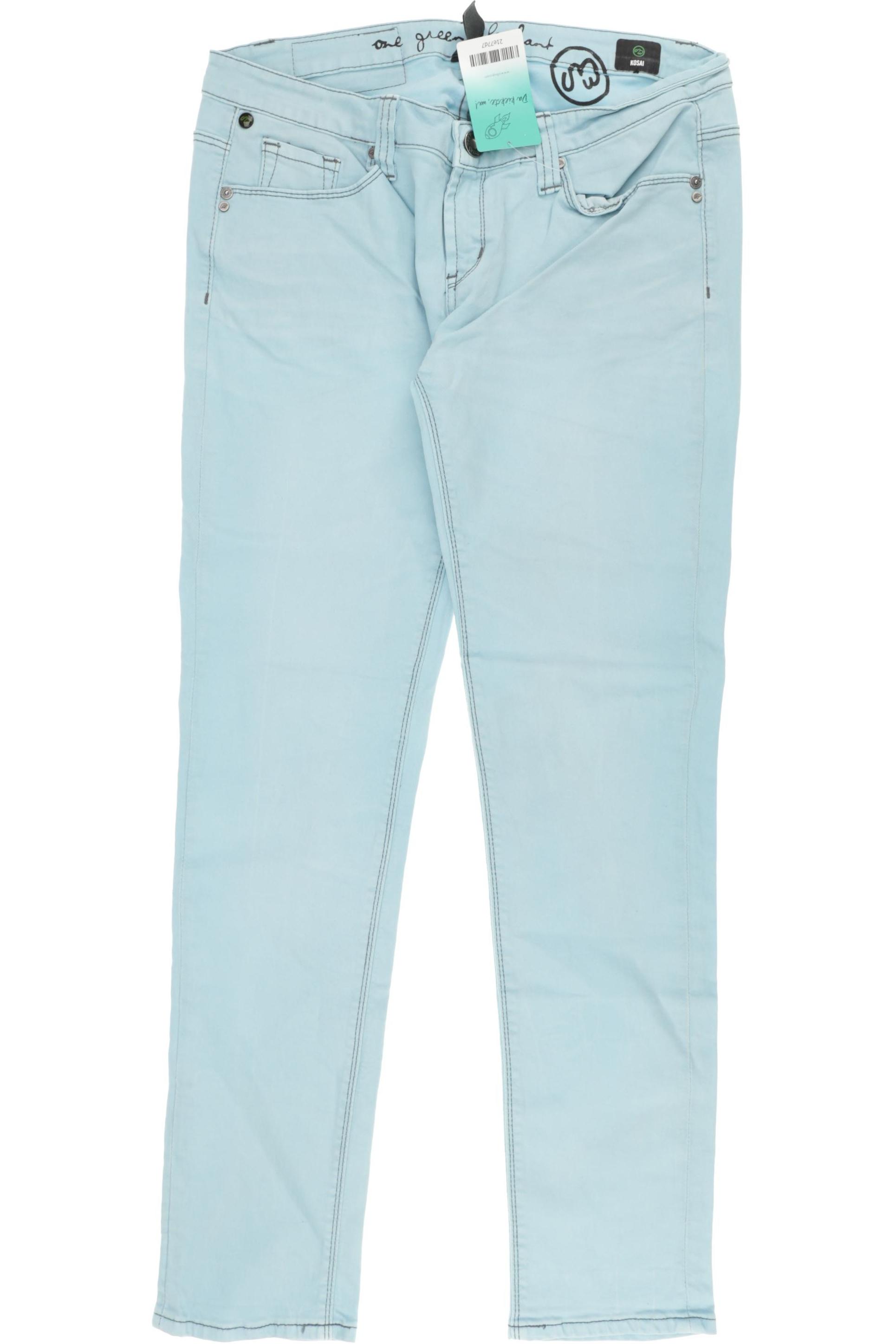 

One Green Elephant Damen Jeans, blau, Gr. 42