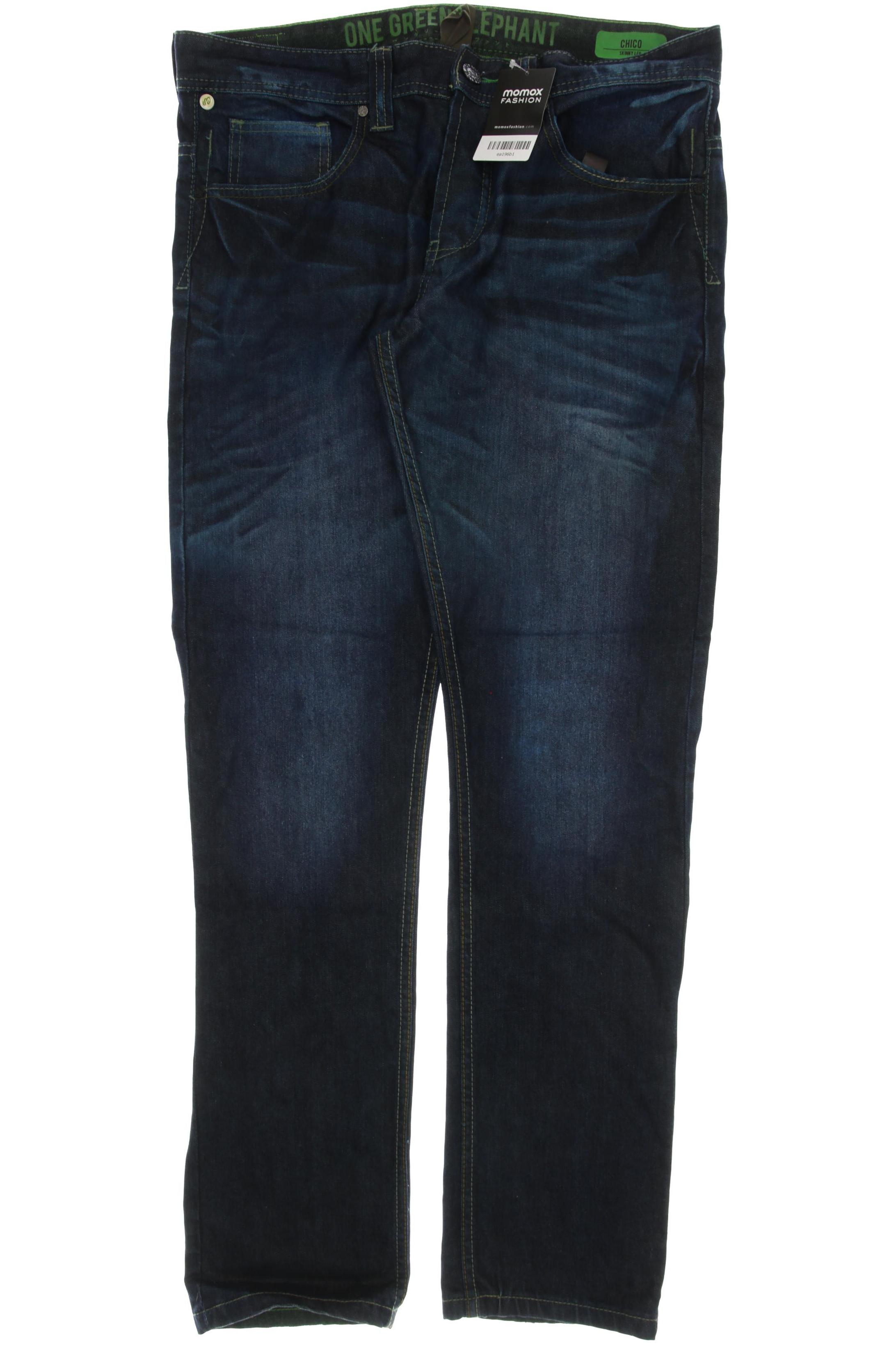 

One Green Elephant Herren Jeans, blau, Gr. 34