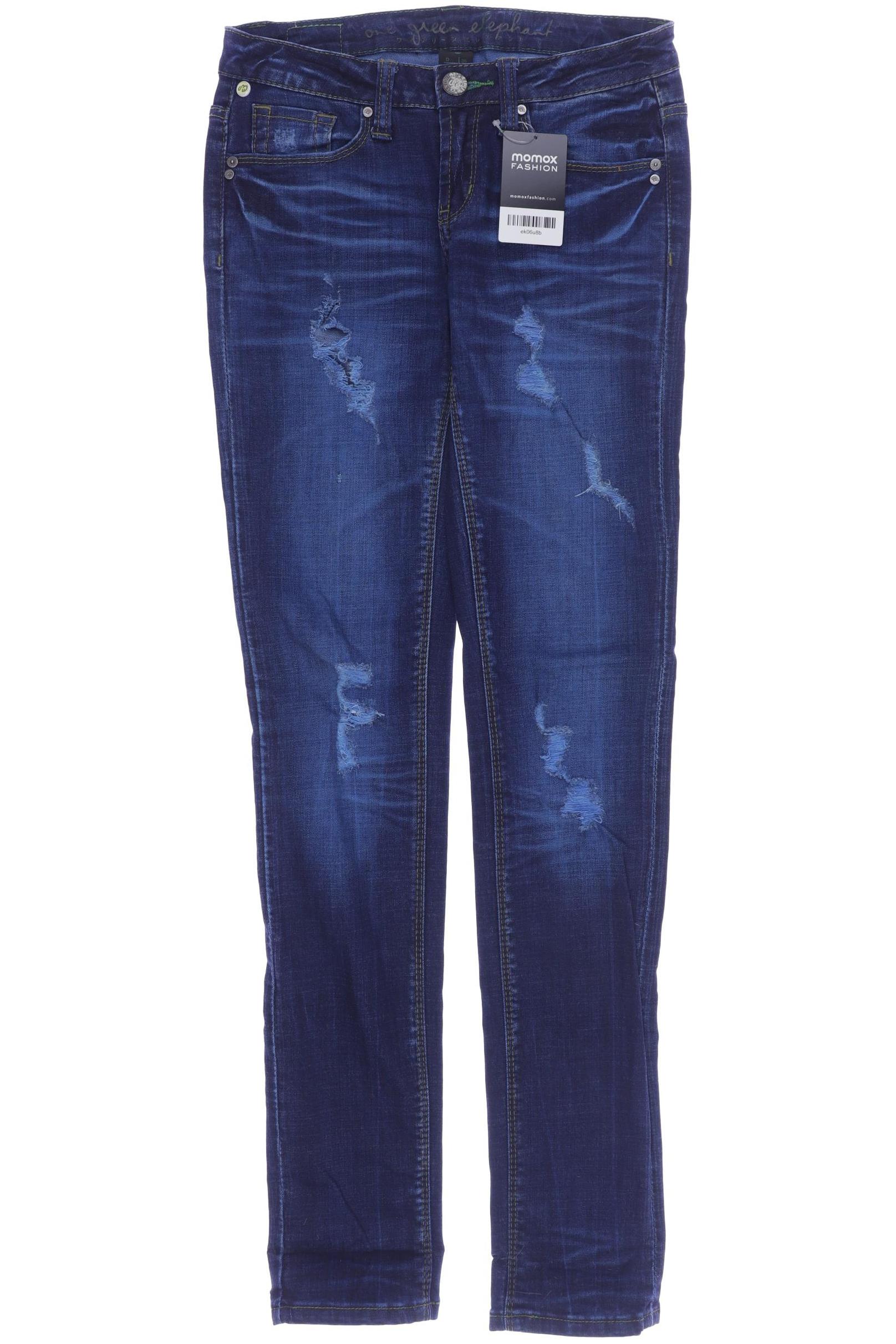 

One Green Elephant Damen Jeans, blau