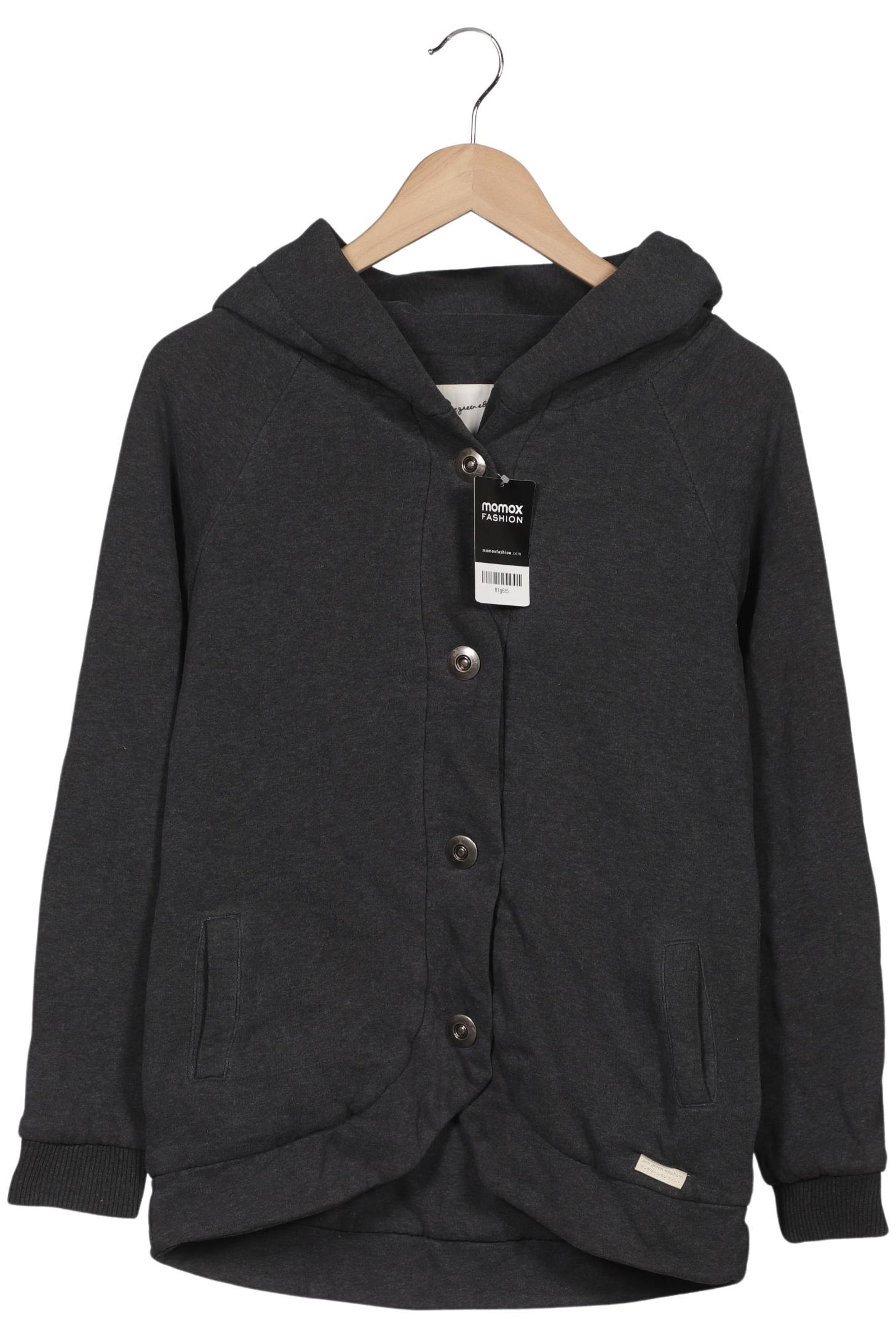 

One Green Elephant Damen Kapuzenpullover, grau, Gr. 34