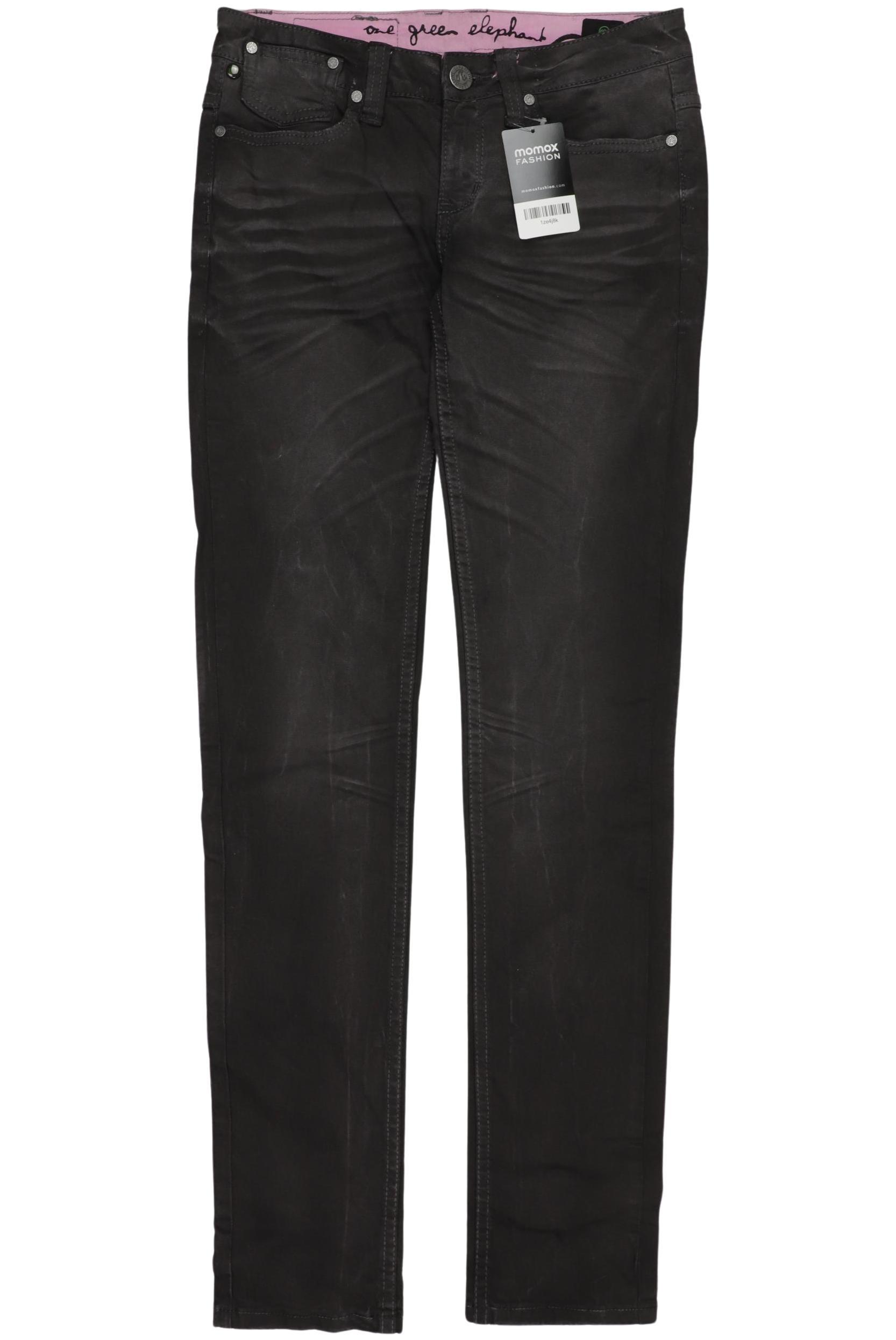 

One Green Elephant Damen Jeans, schwarz, Gr. 38