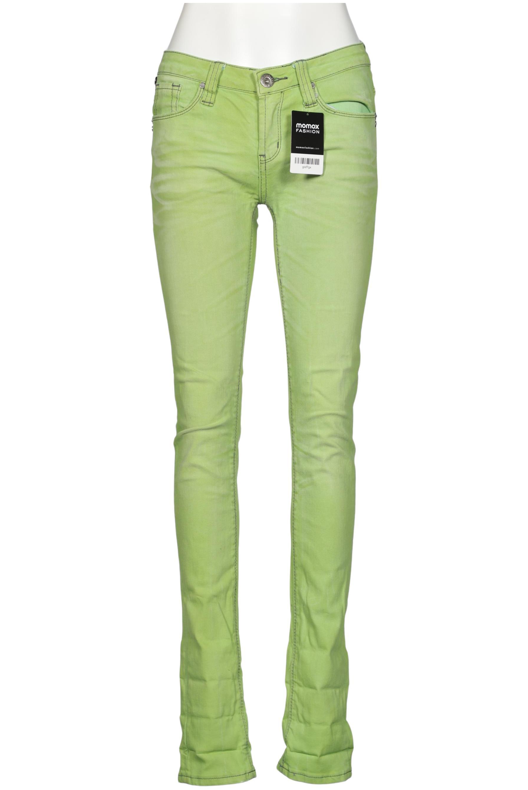

One Green Elephant Damen Jeans, hellgrün, Gr. 36
