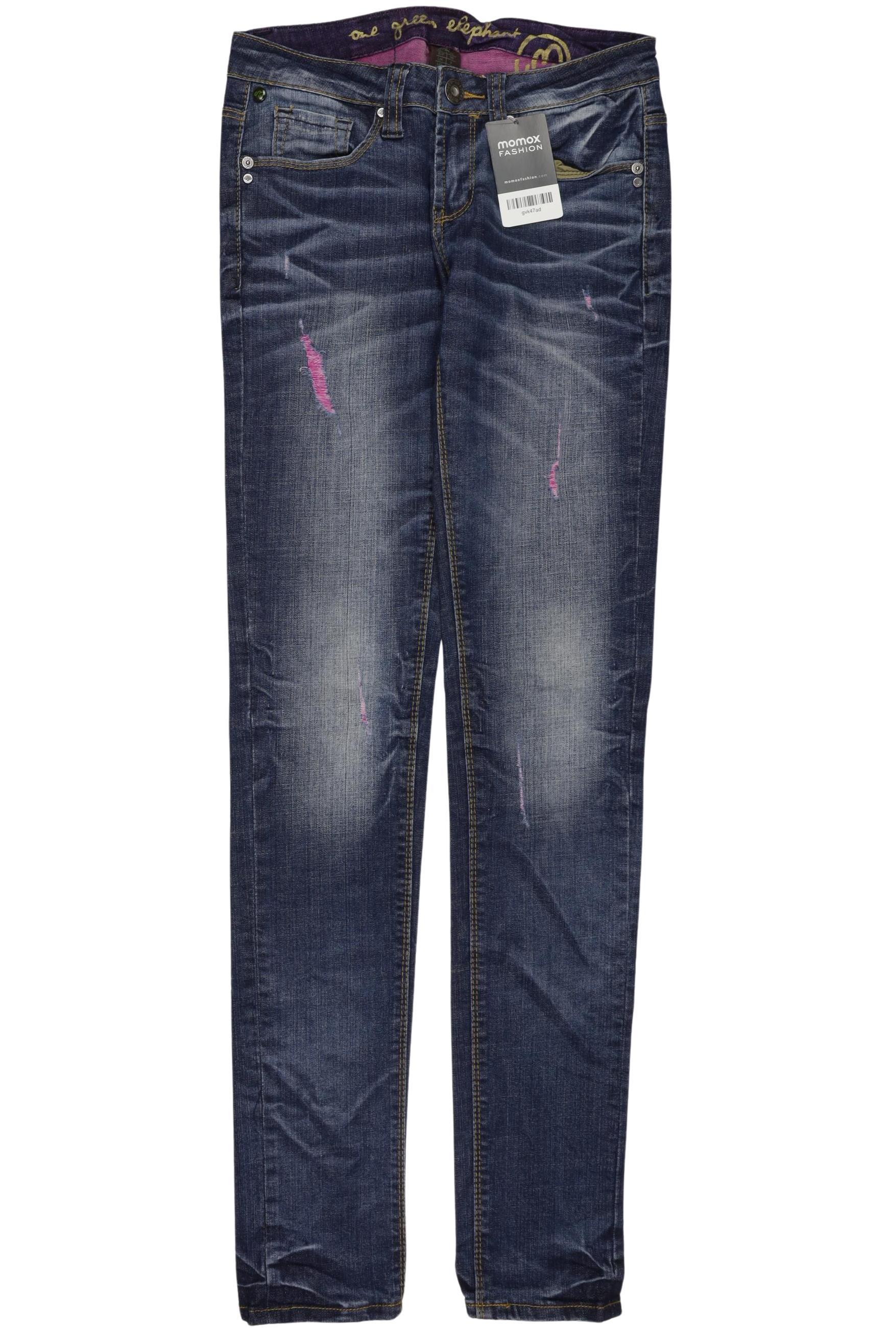 

One Green Elephant Damen Jeans, blau, Gr. 34