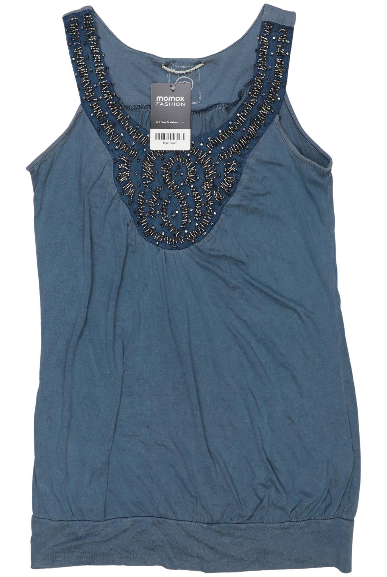 

One Green Elephant Damen Top, blau, Gr. 38