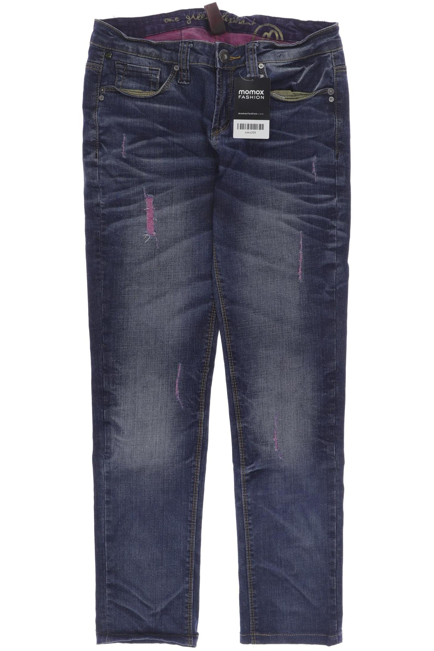 

One Green Elephant Damen Jeans, blau, Gr. 38