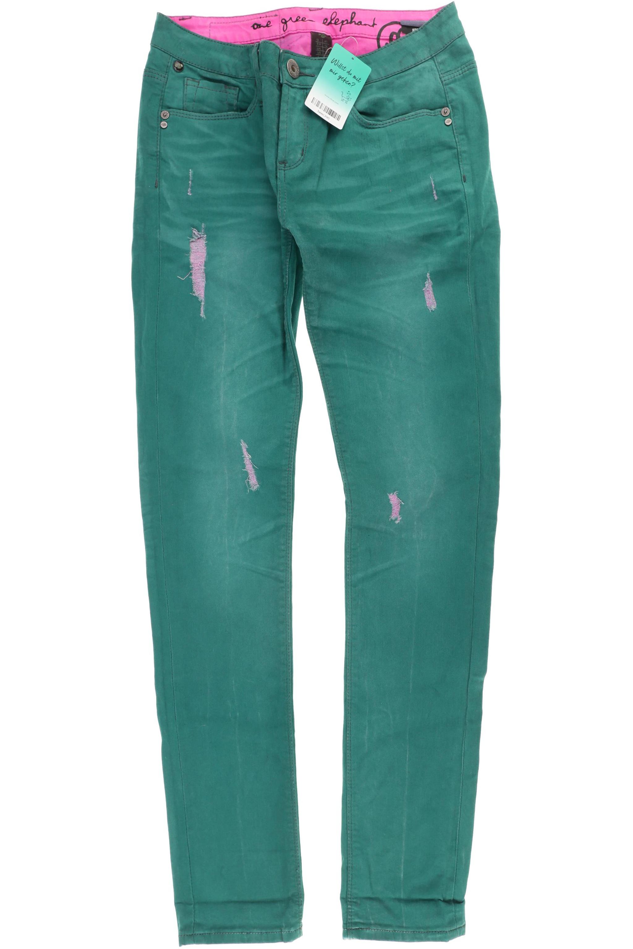 

One Green Elephant Damen Jeans, grün, Gr. 40
