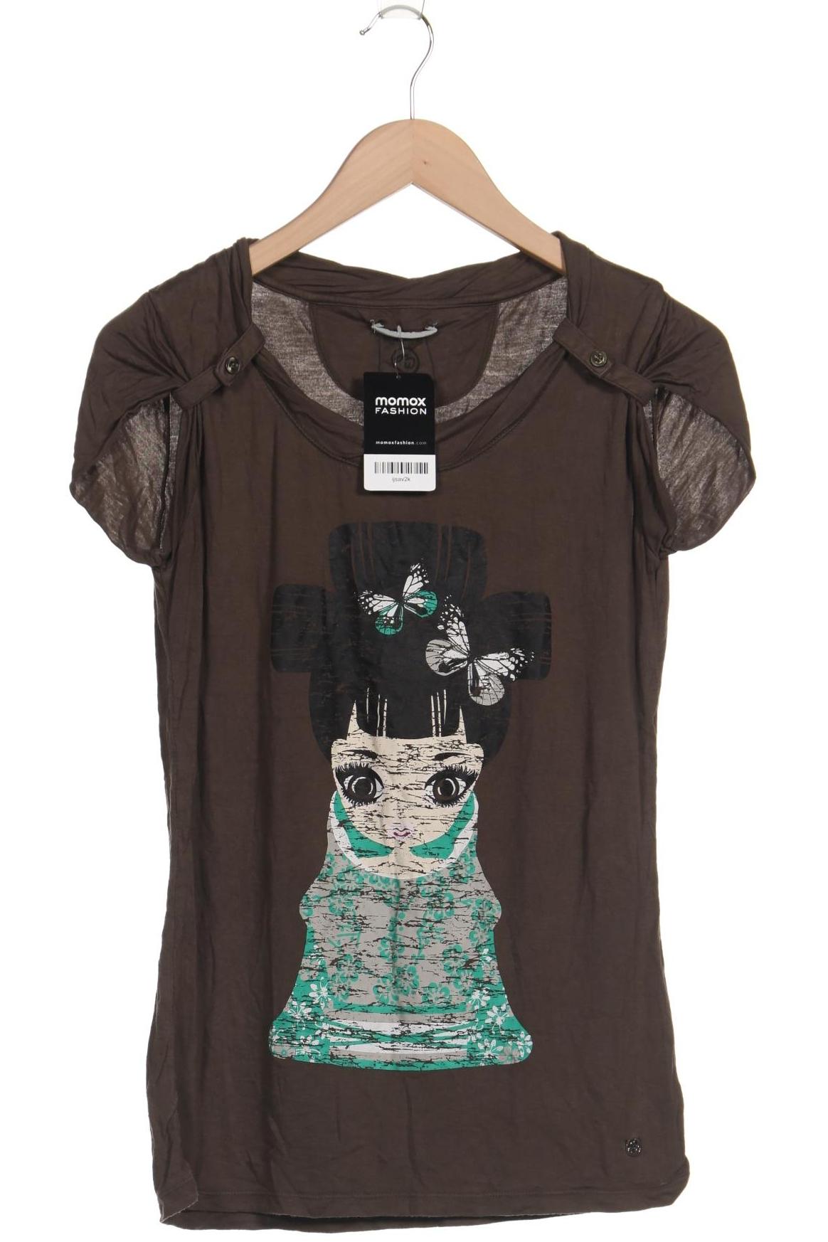 

One Green Elephant Damen T-Shirt, braun, Gr. 38