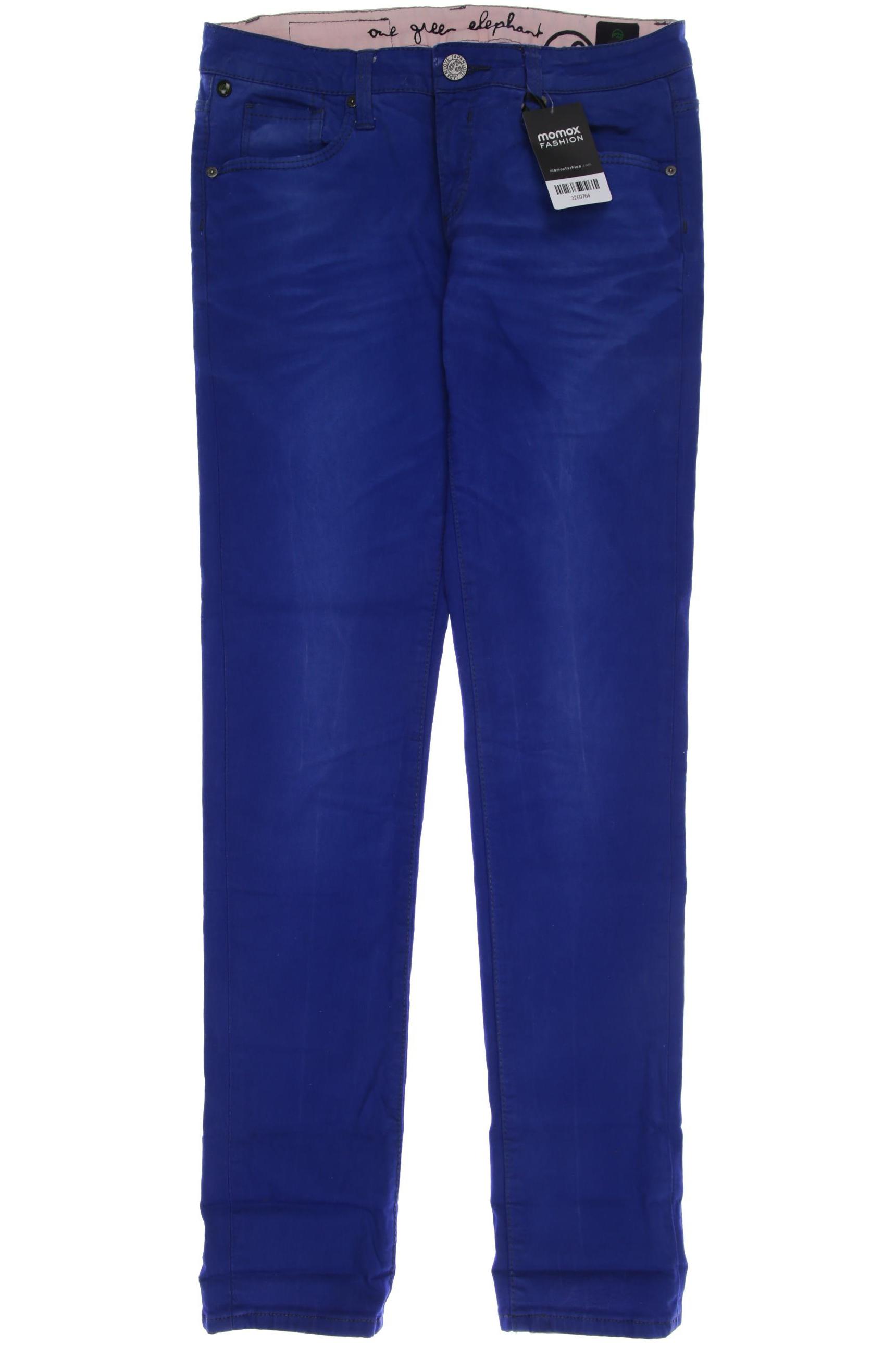 

One Green Elephant Damen Jeans, blau, Gr. 38