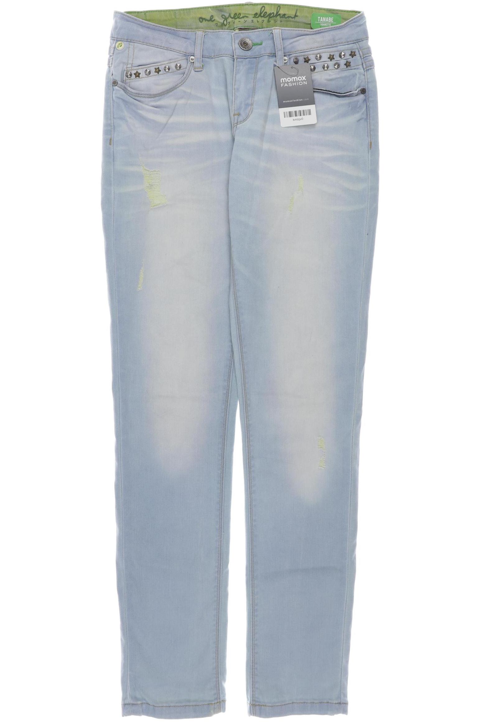 

One Green Elephant Damen Jeans, blau