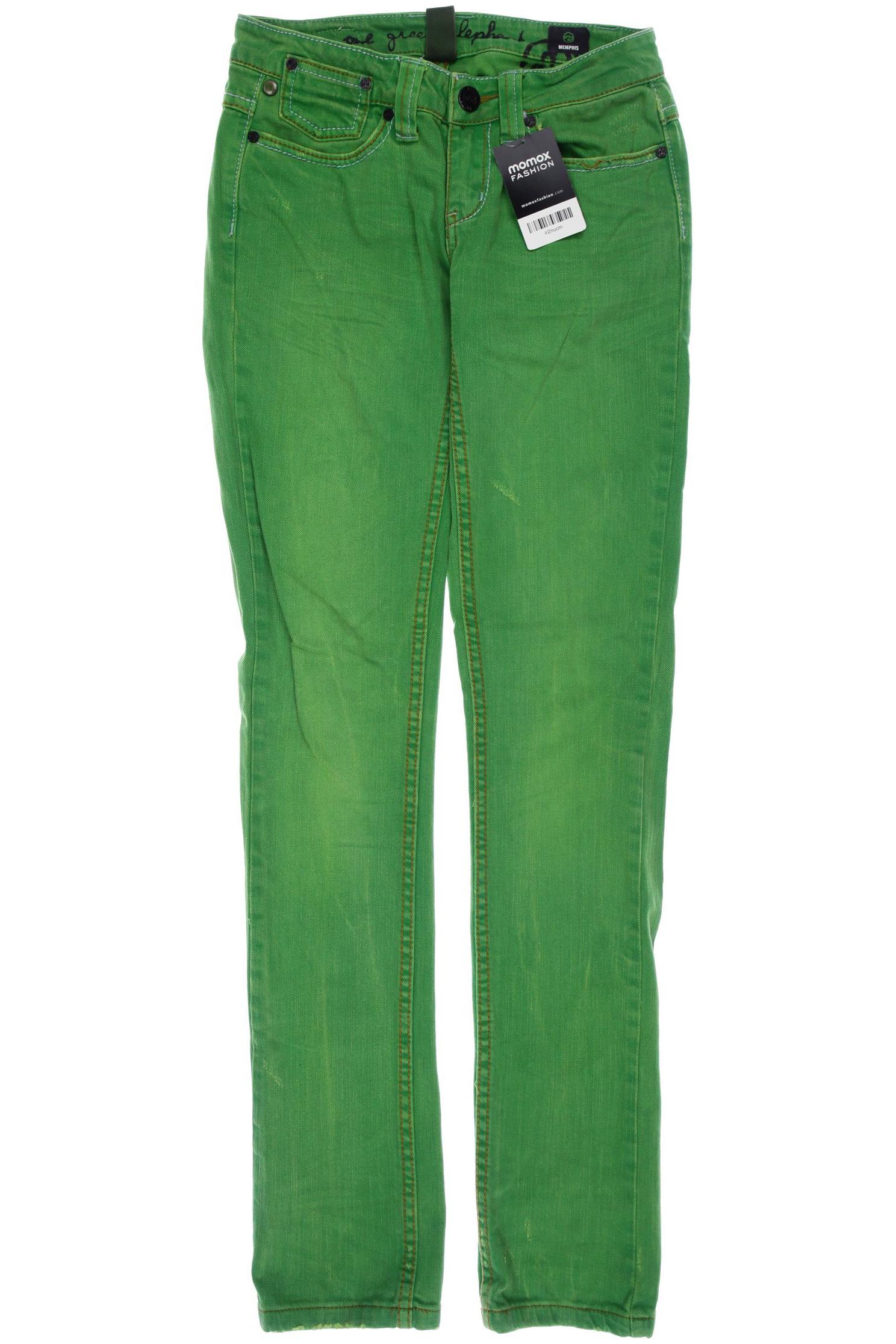 

One Green Elephant Damen Jeans, grün, Gr. 27