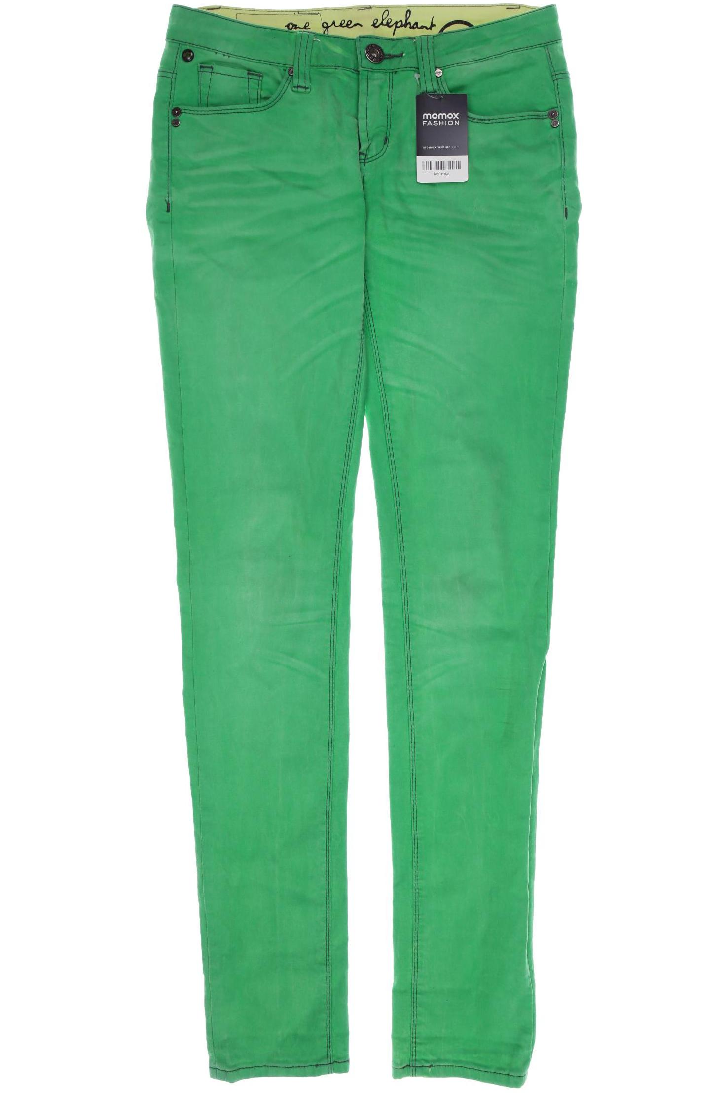 

One Green Elephant Damen Jeans, grün
