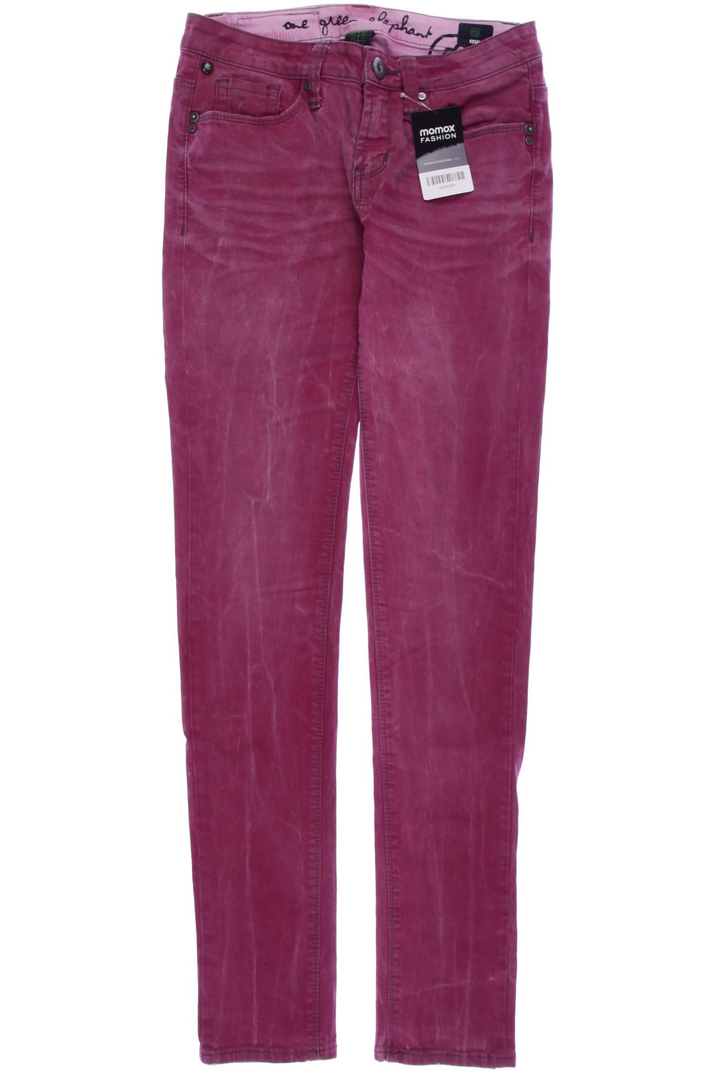 

One Green Elephant Damen Jeans, pink