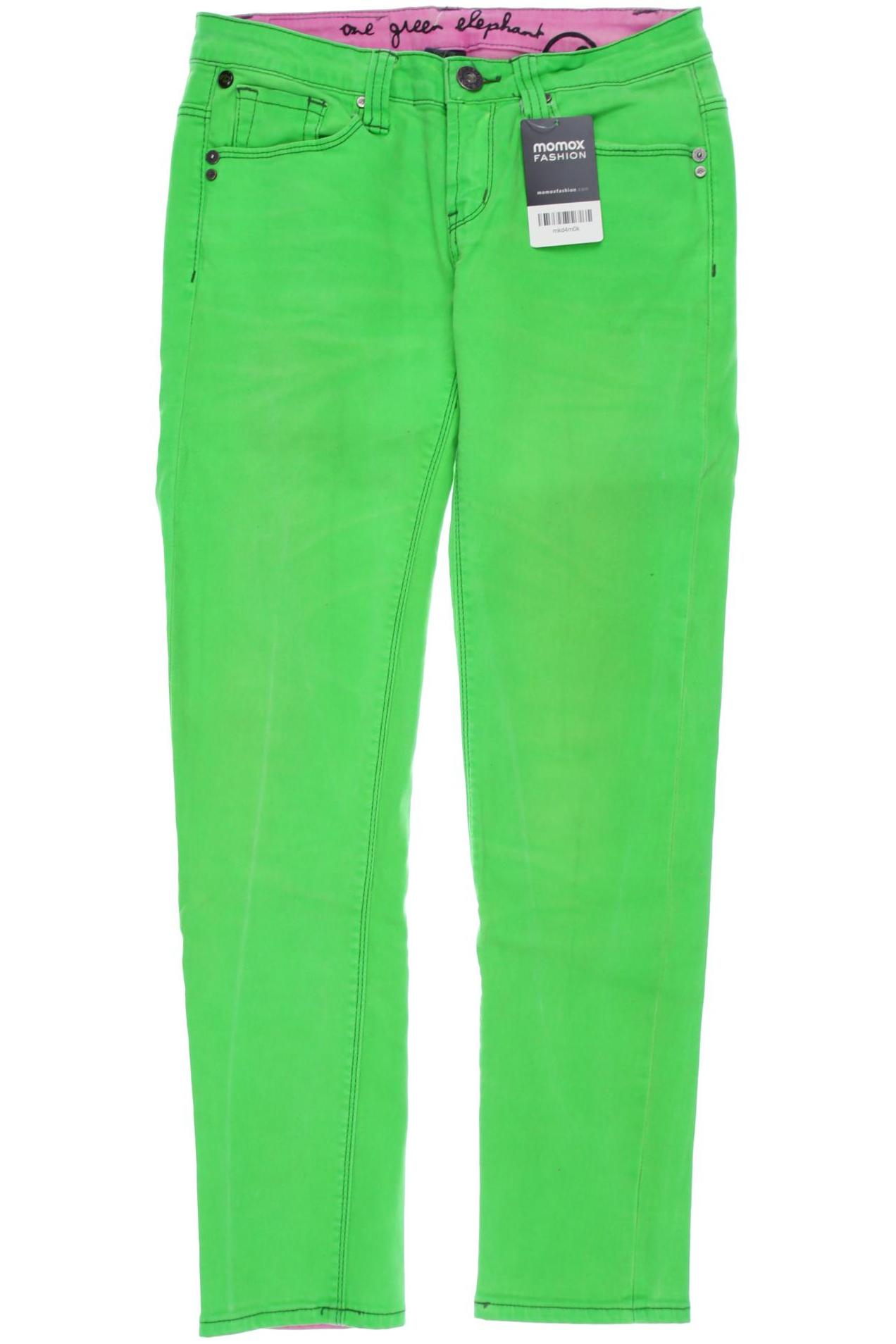 

One Green Elephant Damen Jeans, neon, Gr. 36