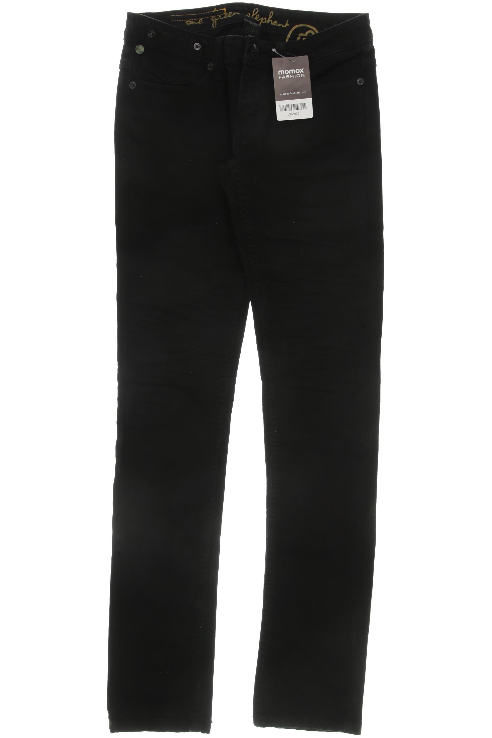 

One Green Elephant Damen Jeans, schwarz, Gr. 34