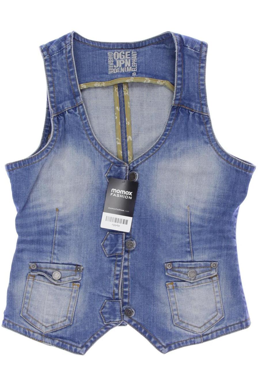 

One Green Elephant Damen Weste, blau, Gr. 36