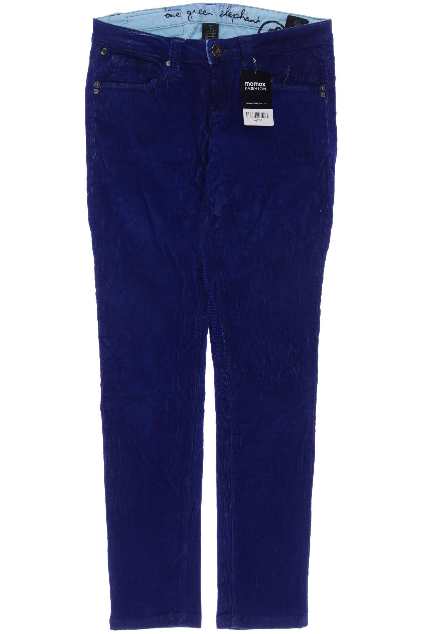 

One Green Elephant Damen Stoffhose, blau