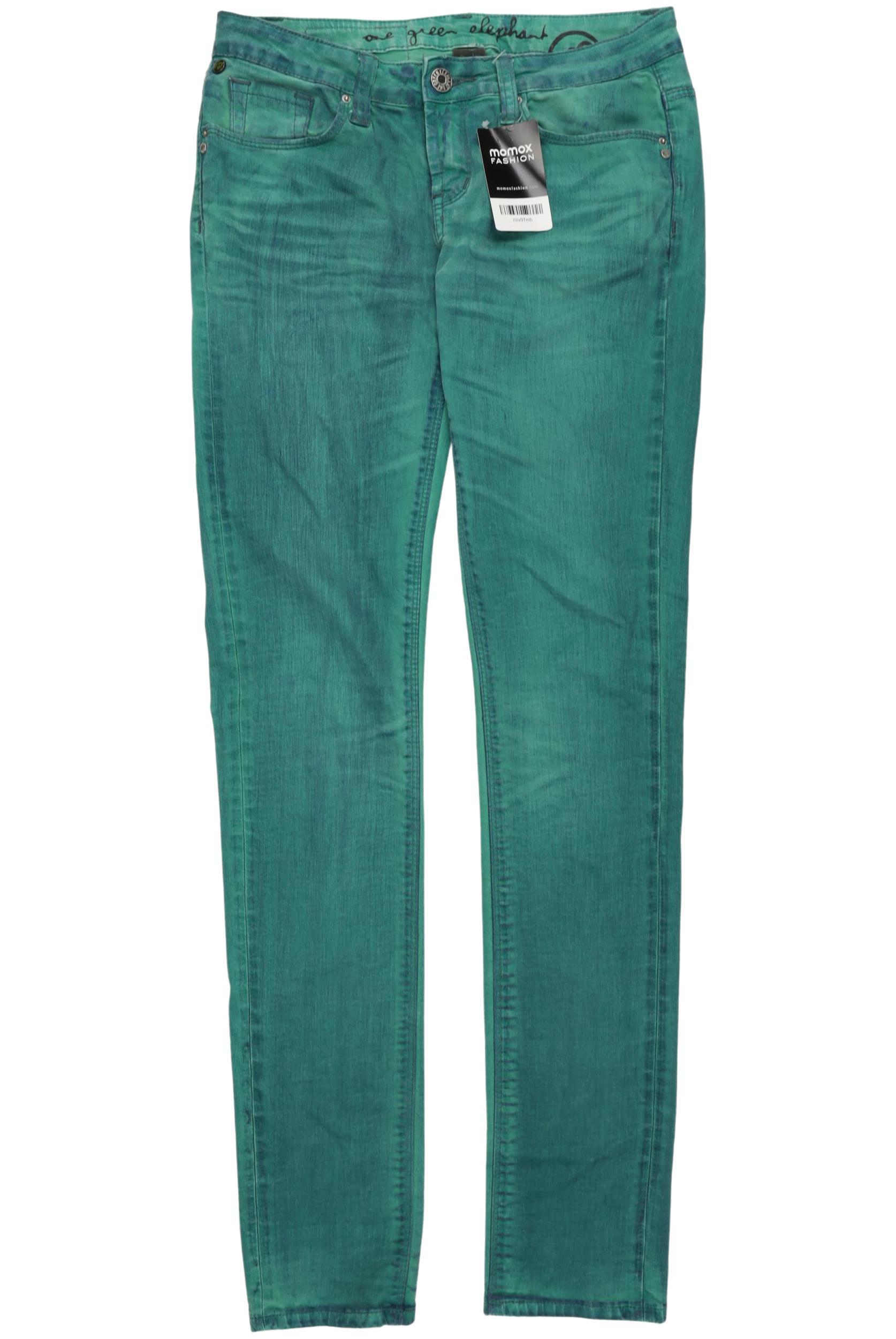 

One Green Elephant Damen Jeans, grün, Gr. 36