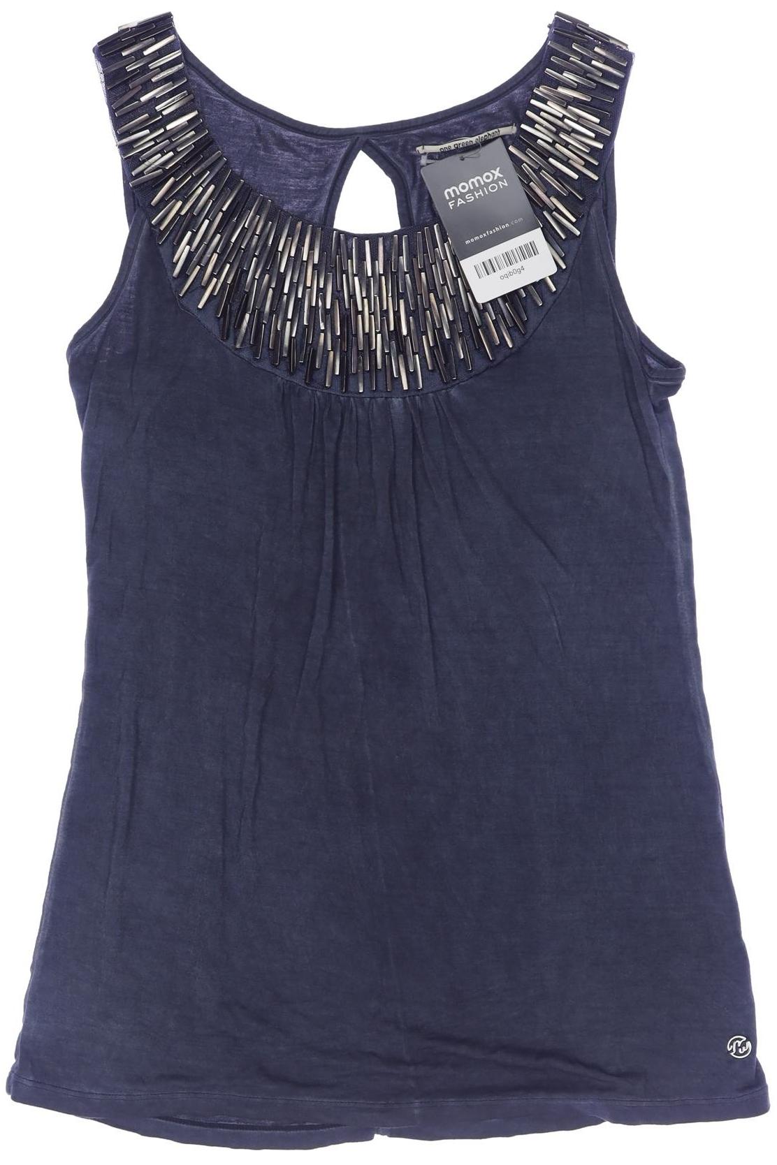 

One Green Elephant Damen Top, marineblau, Gr. 36