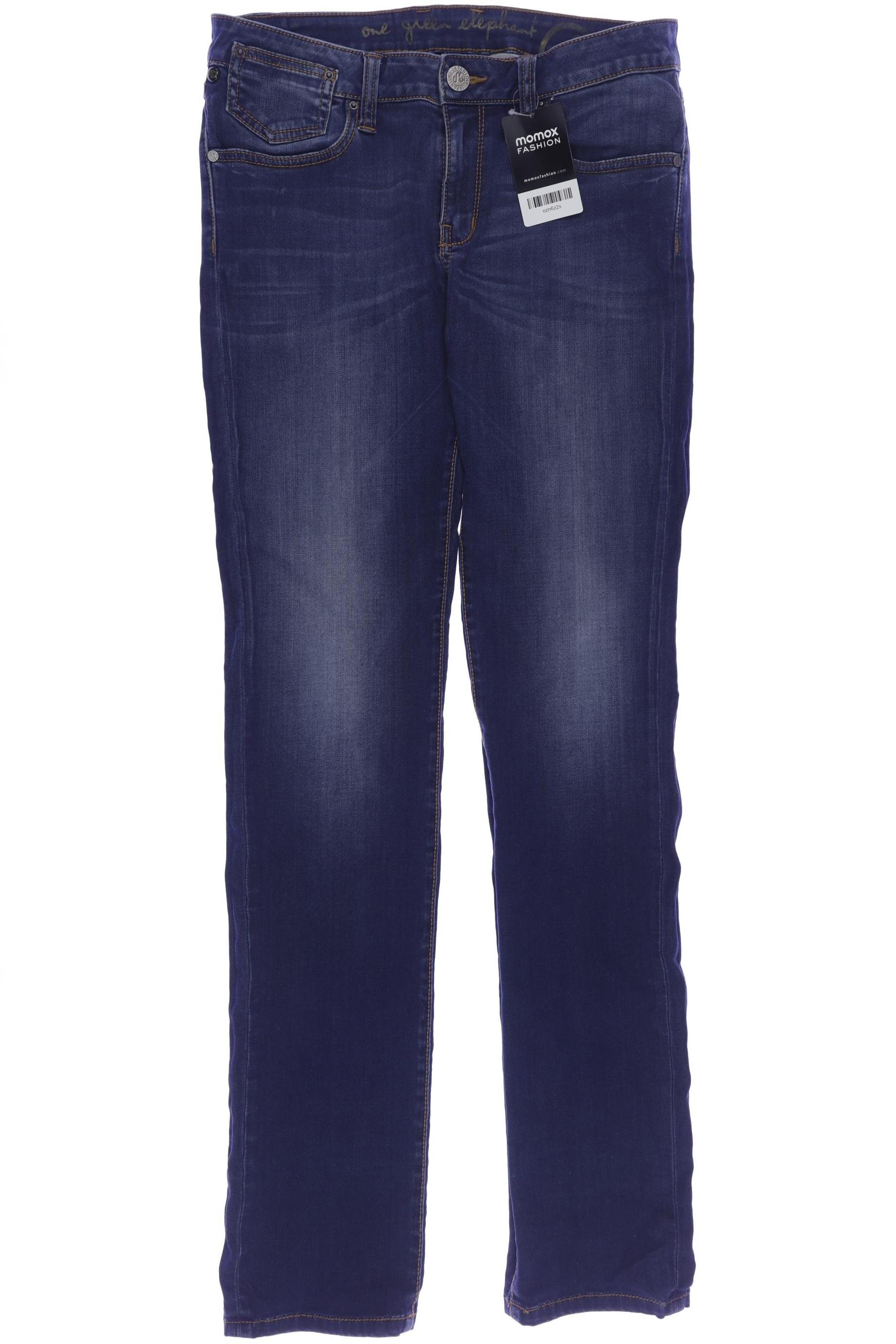 

One Green Elephant Damen Jeans, marineblau, Gr. 30
