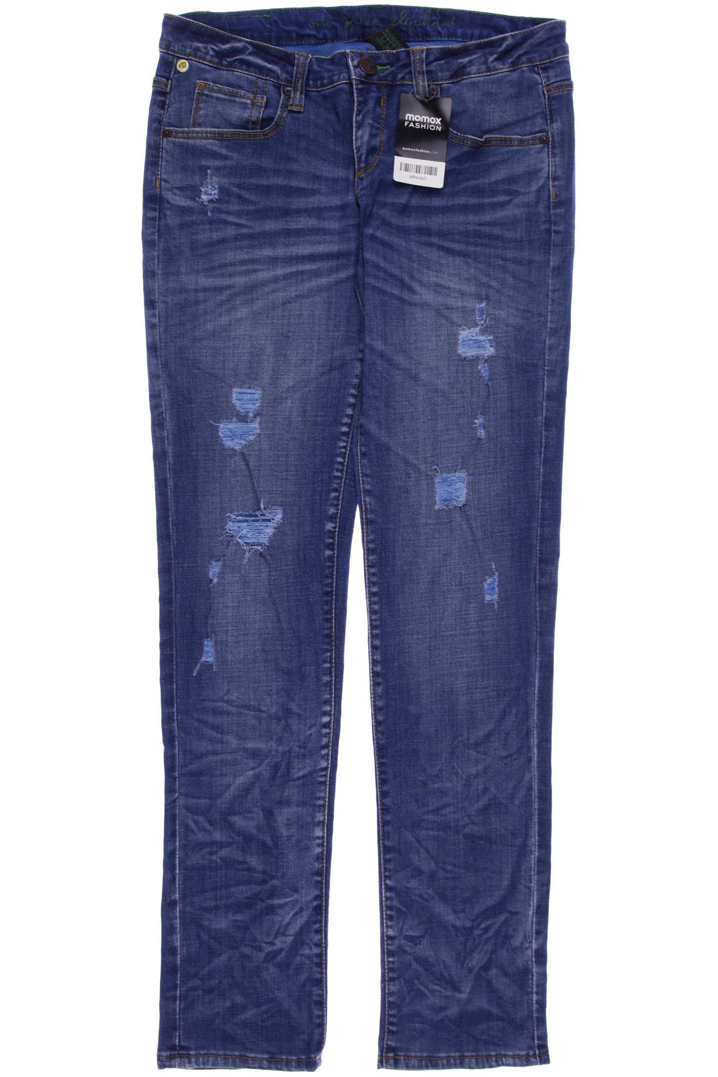 

One Green Elephant Damen Jeans, blau