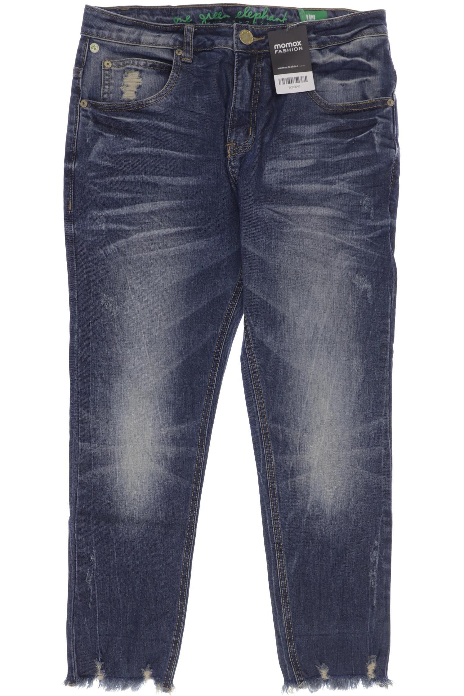 

One Green Elephant Damen Jeans, marineblau