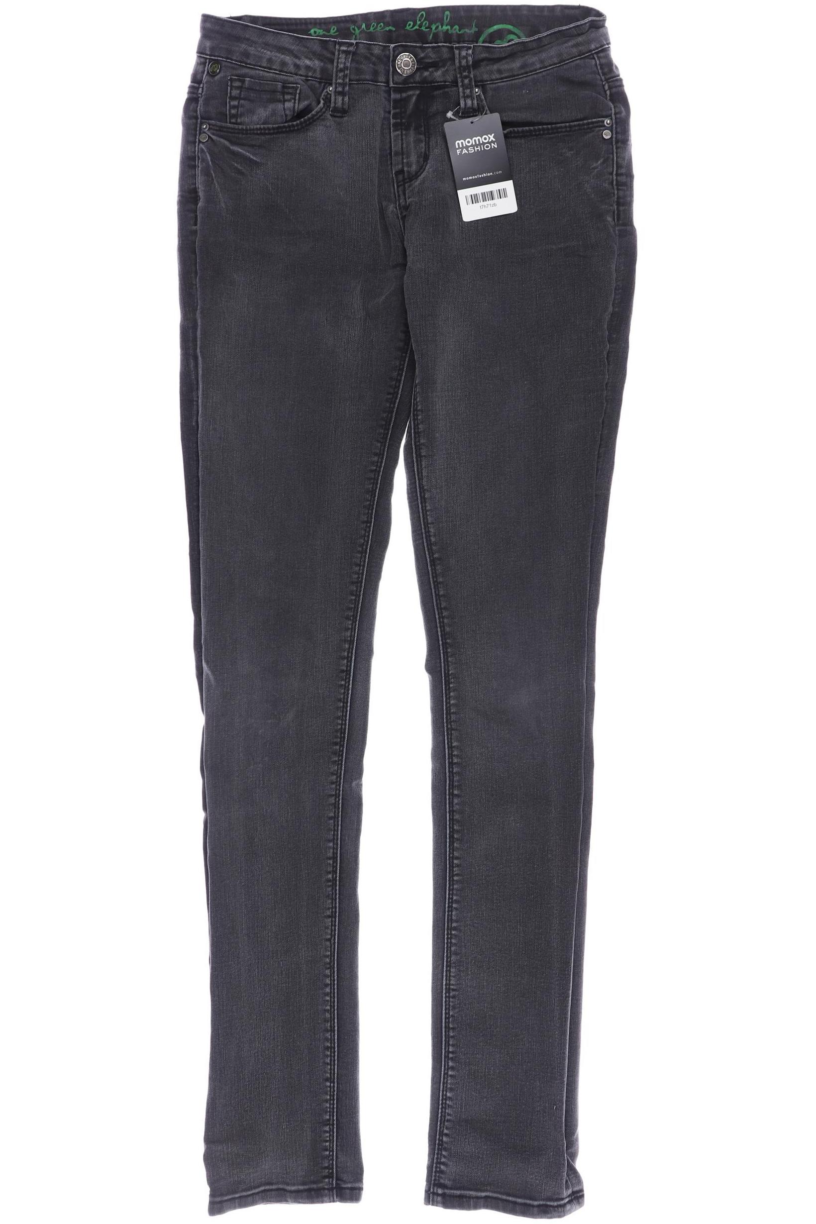 

One Green Elephant Damen Jeans, schwarz, Gr. 38