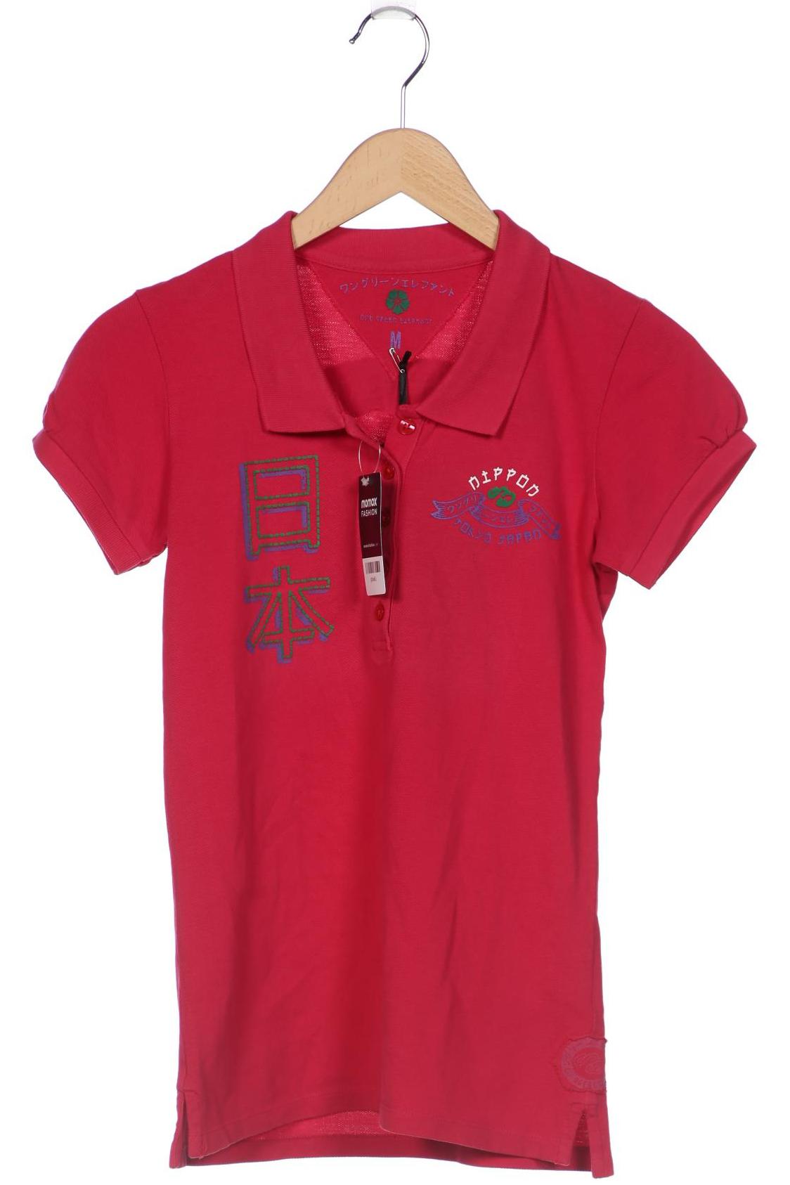 

One Green Elephant Damen Poloshirt, pink, Gr. 38