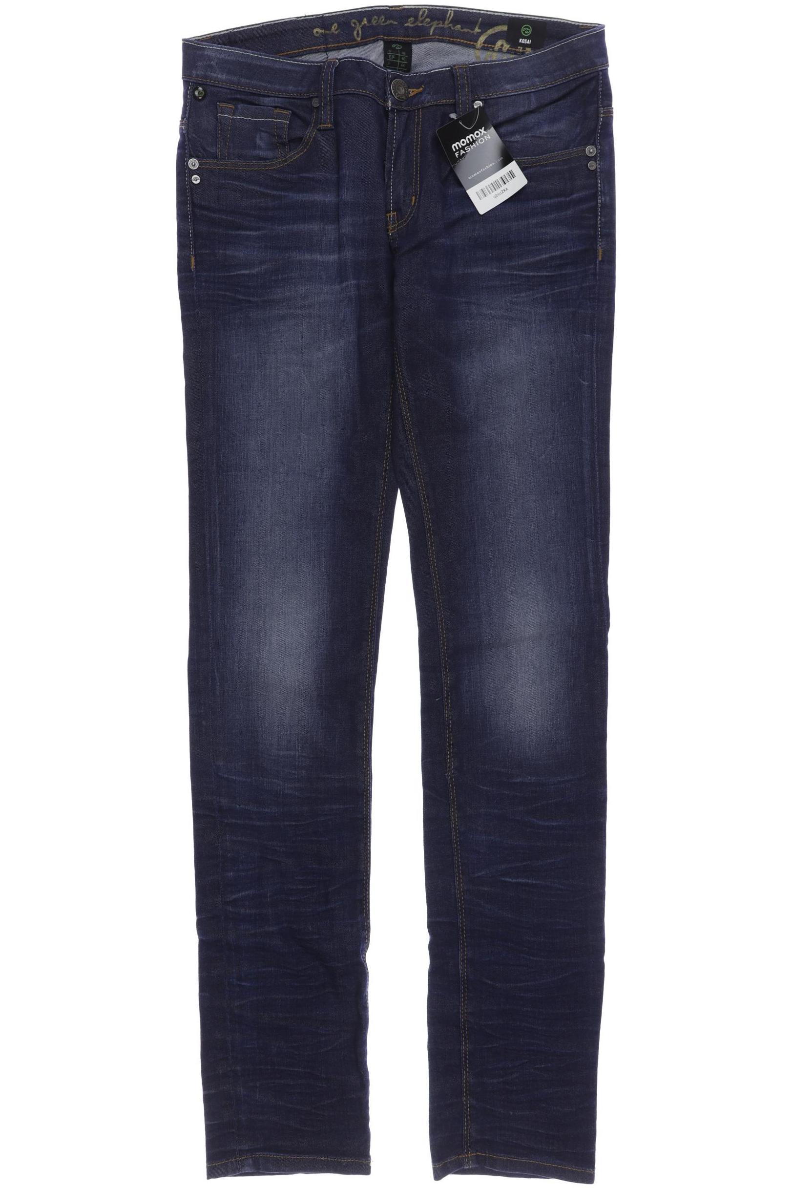 

One Green Elephant Damen Jeans, blau, Gr. 38