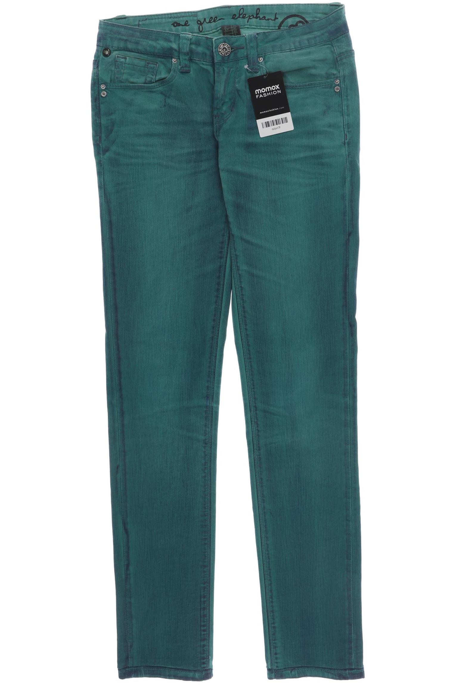 

One Green Elephant Damen Jeans, türkis