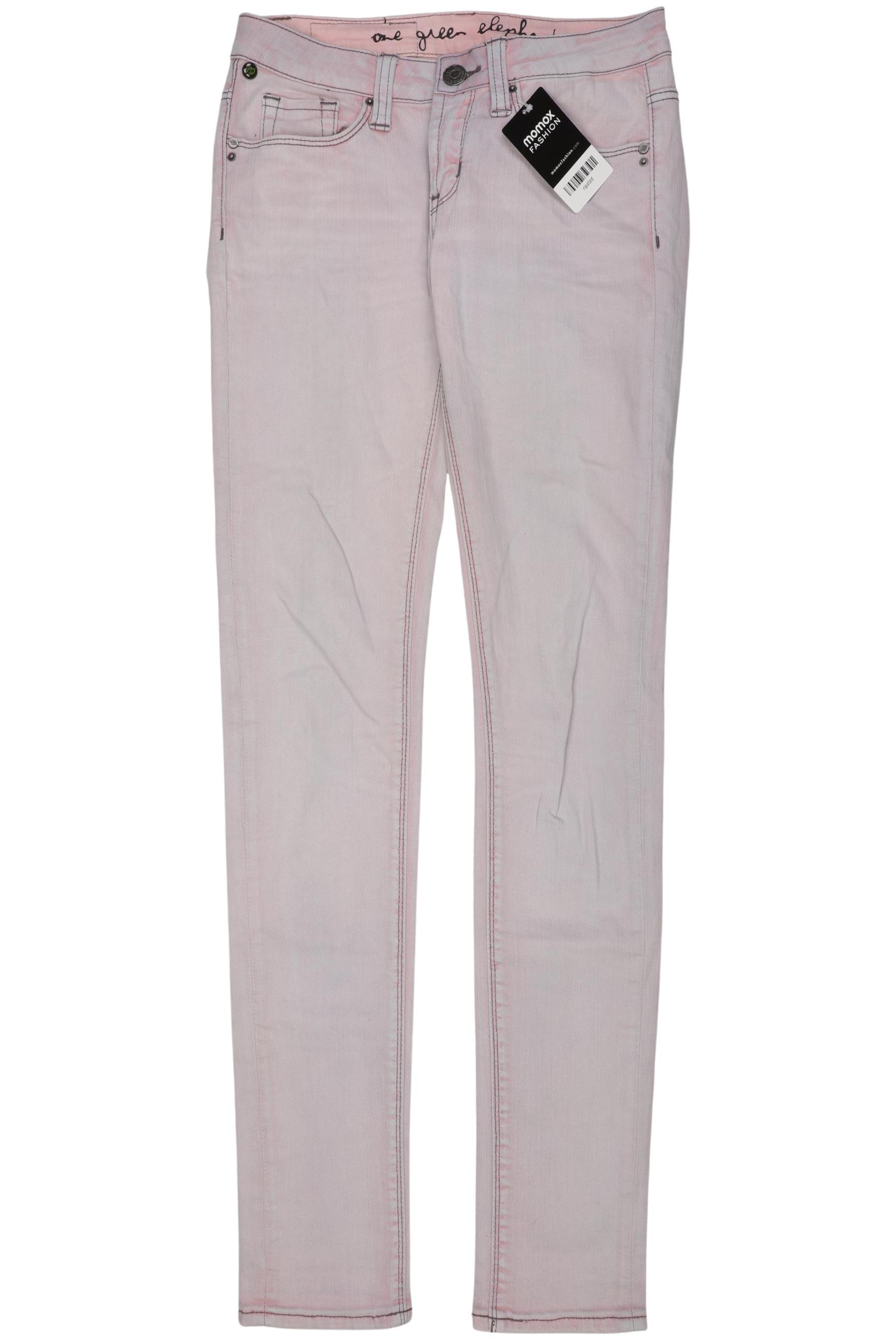 

One Green Elephant Damen Jeans, pink, Gr. 34