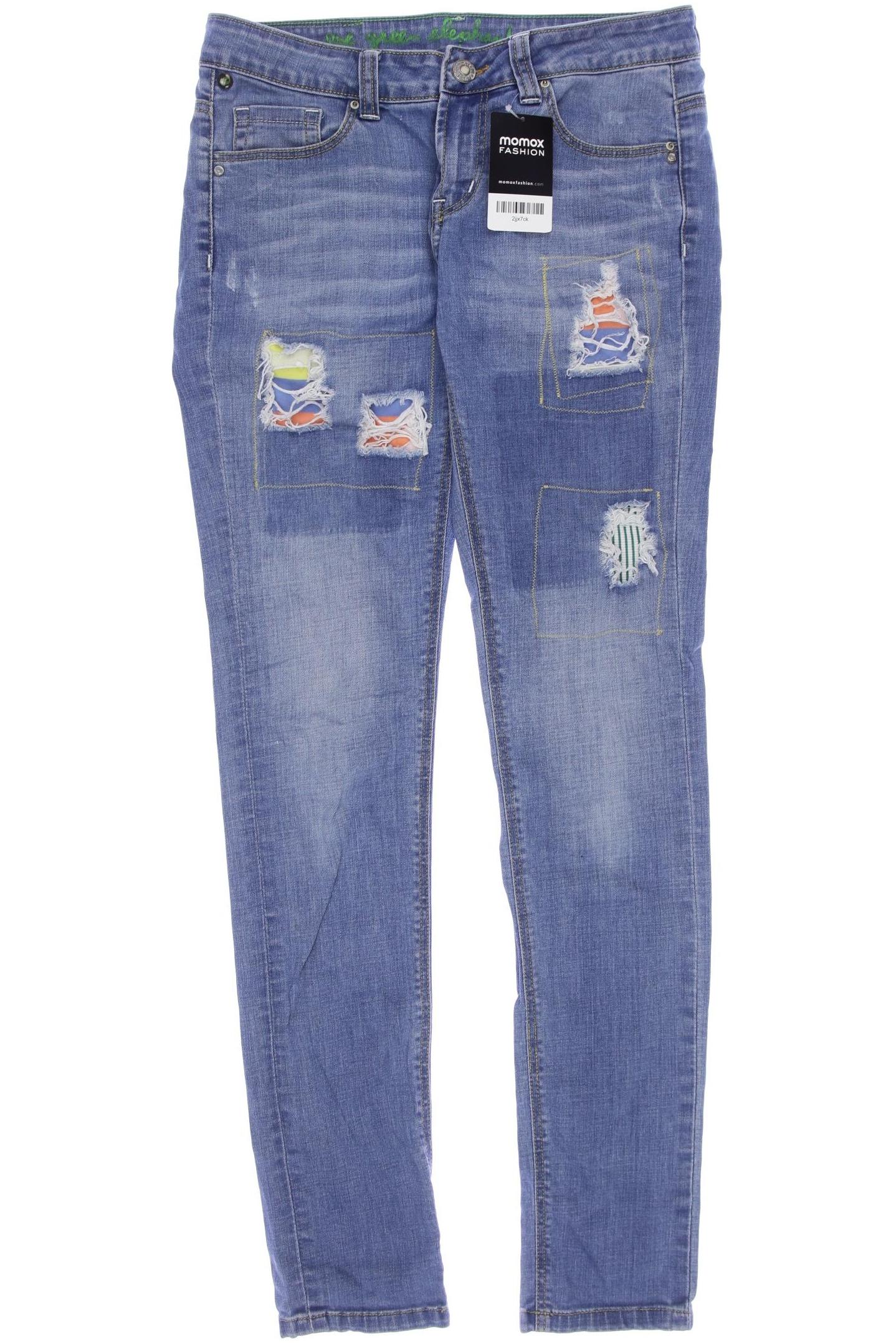 

One Green Elephant Damen Jeans, blau, Gr. 0