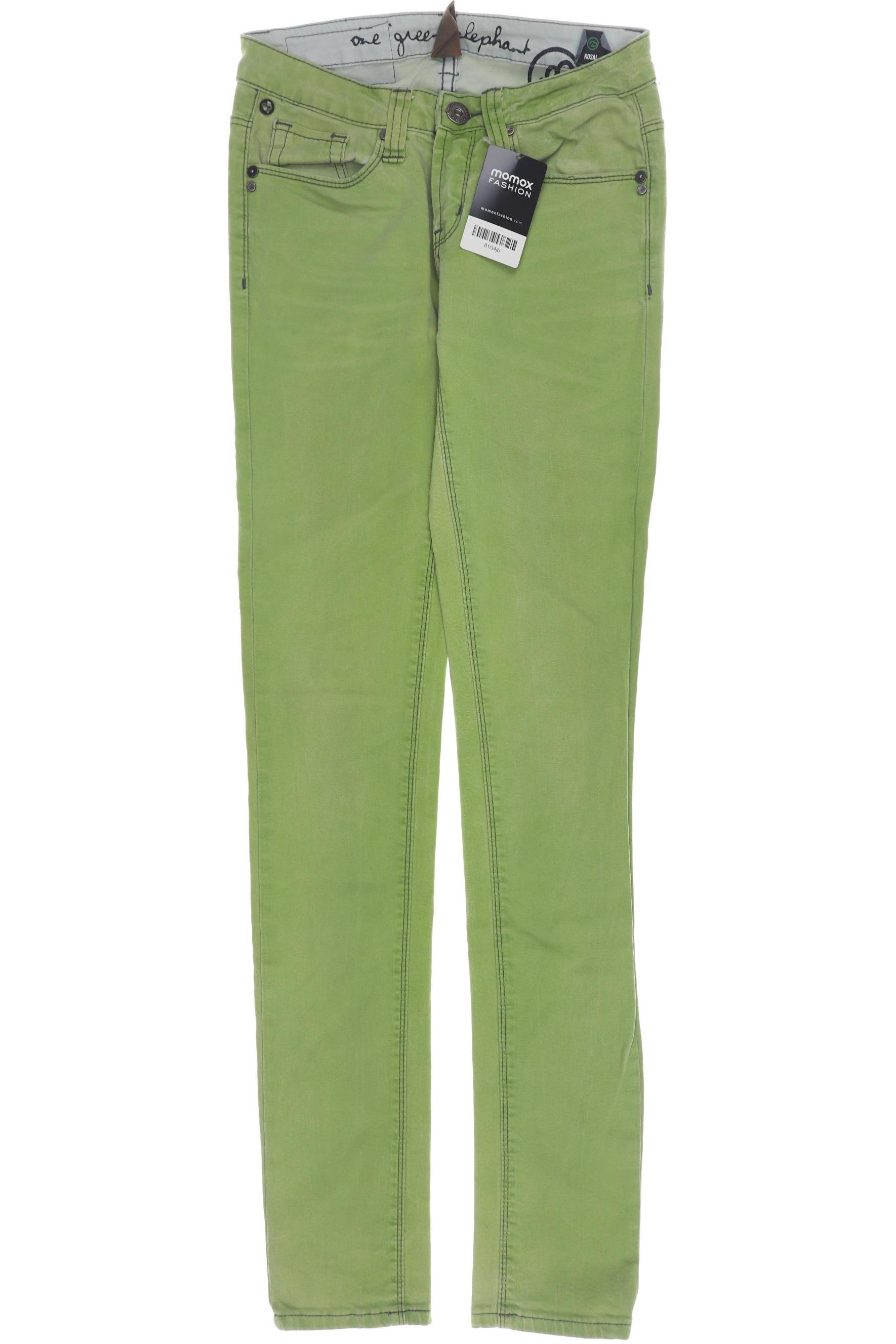 

One Green Elephant Damen Jeans, hellgrün