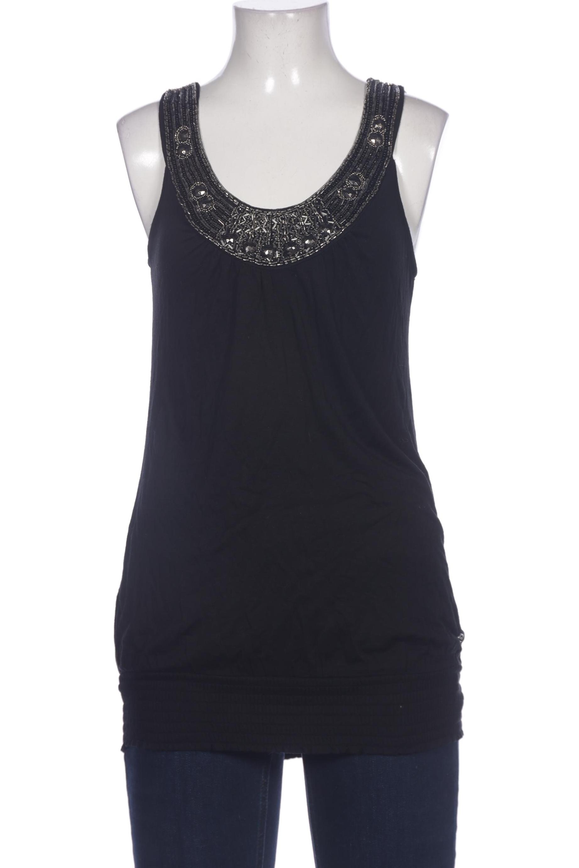

One Green Elephant Damen Top, schwarz, Gr. 38