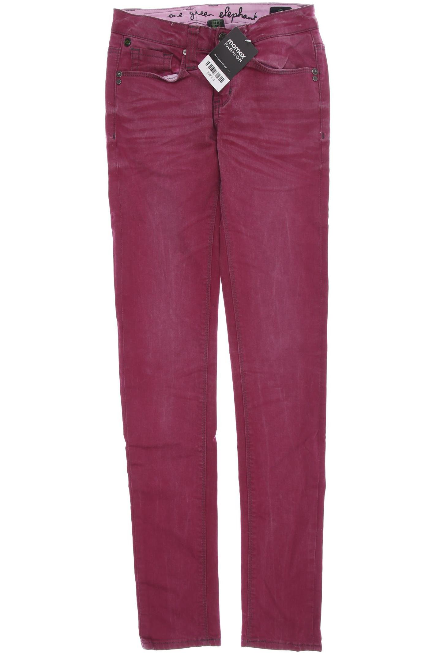 

One Green Elephant Damen Jeans, pink