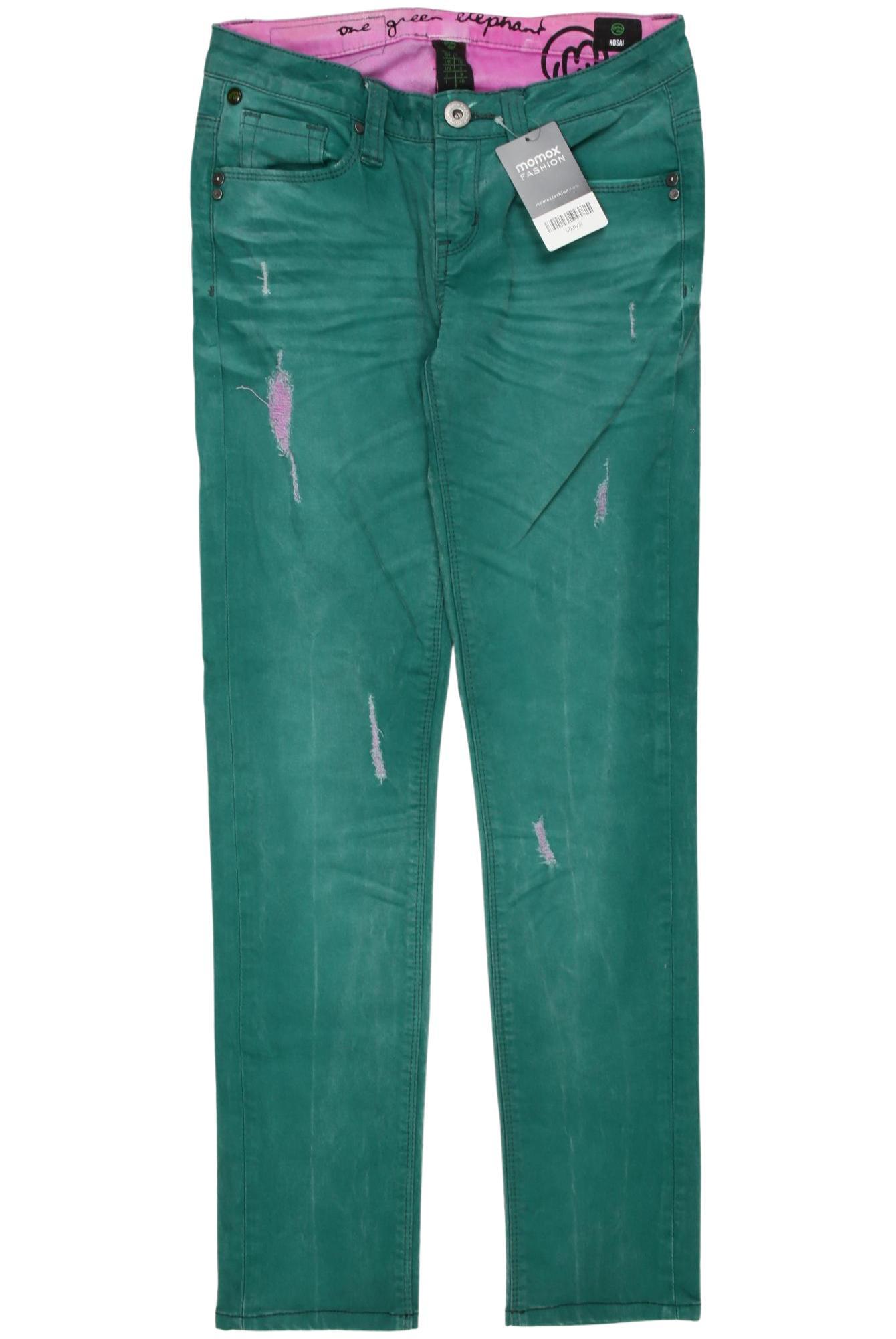 

One Green Elephant Damen Jeans, grün, Gr. 36