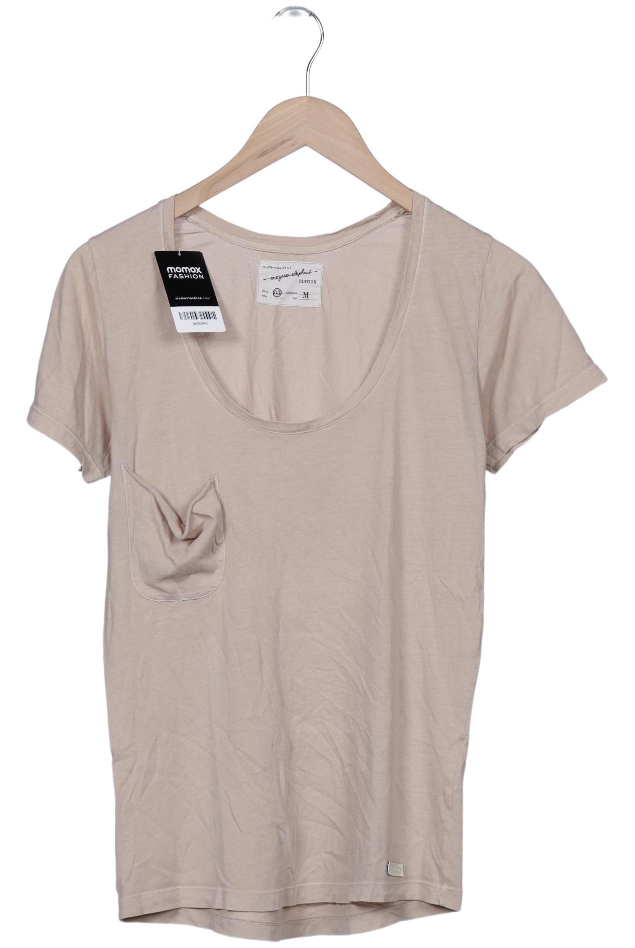 

One Green Elephant Damen T-Shirt, beige, Gr. 38