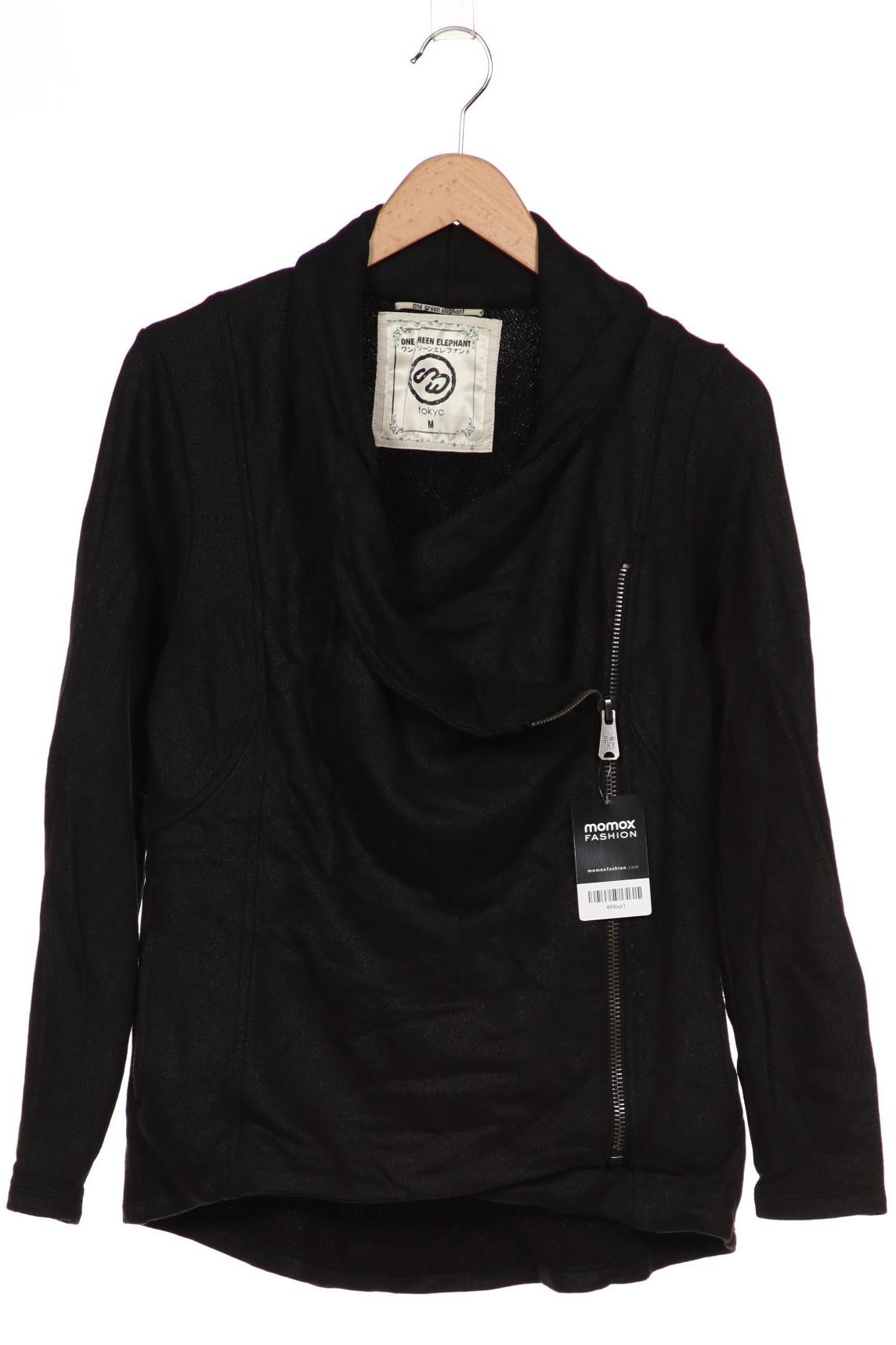 

One Green Elephant Damen Sweatshirt, schwarz