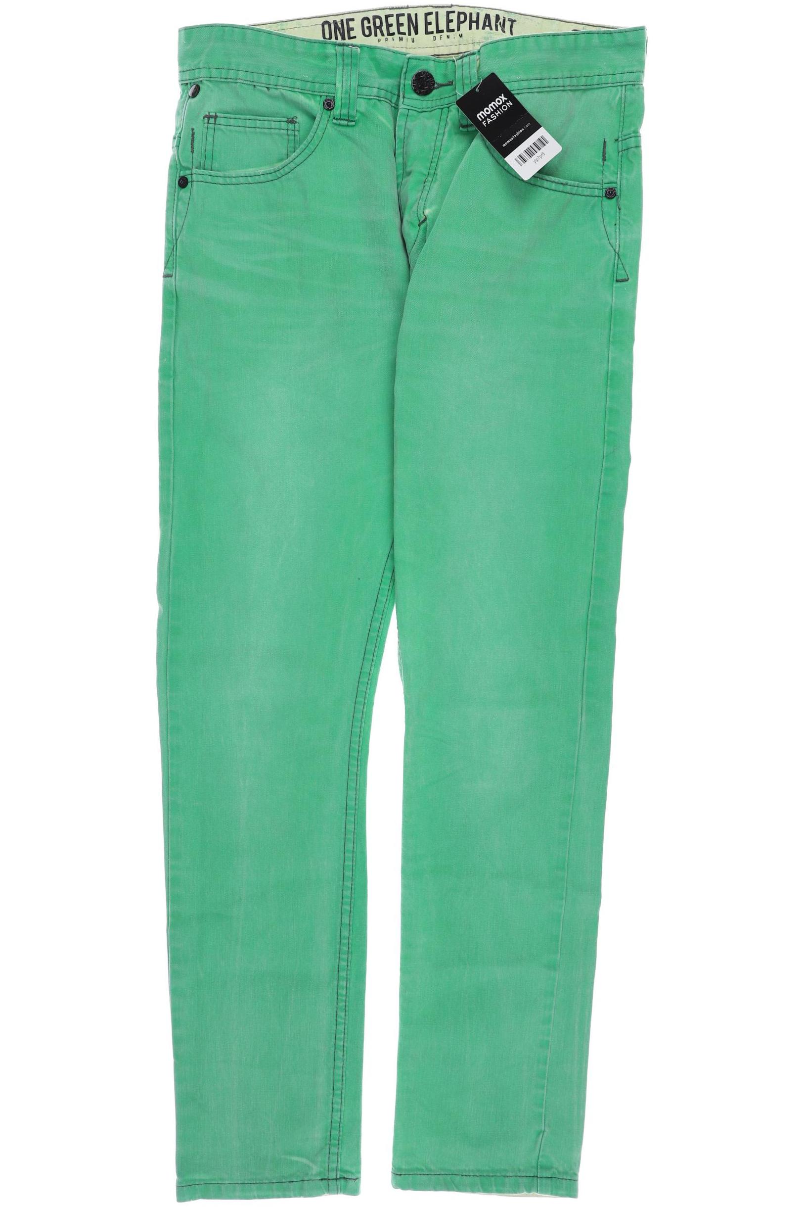 

One Green Elephant Damen Jeans, grün